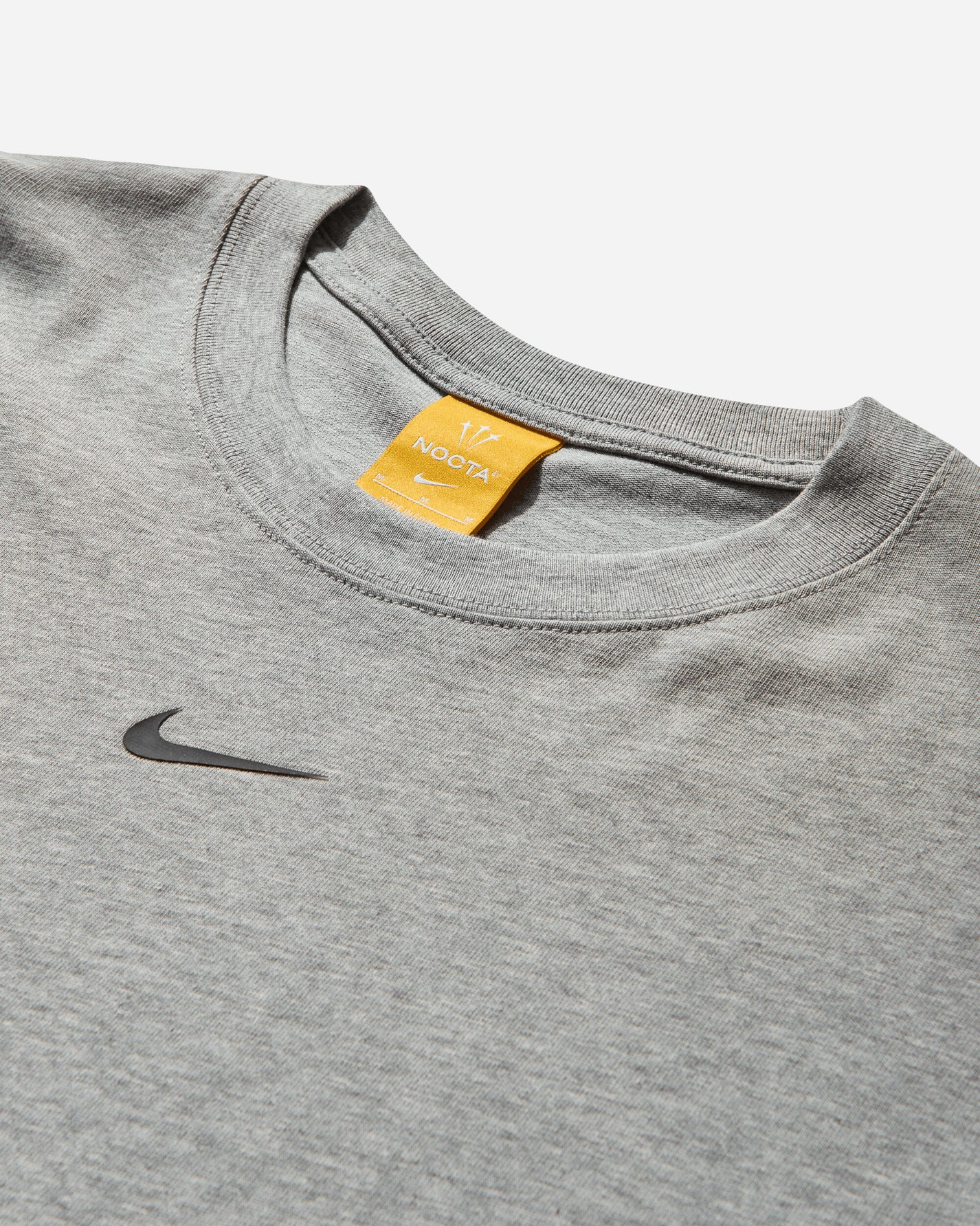 Nike M Nrg Nocta Cs Tee Ss Dk Grey Heather/Black T-Shirts Shortsleeve IB5673-063