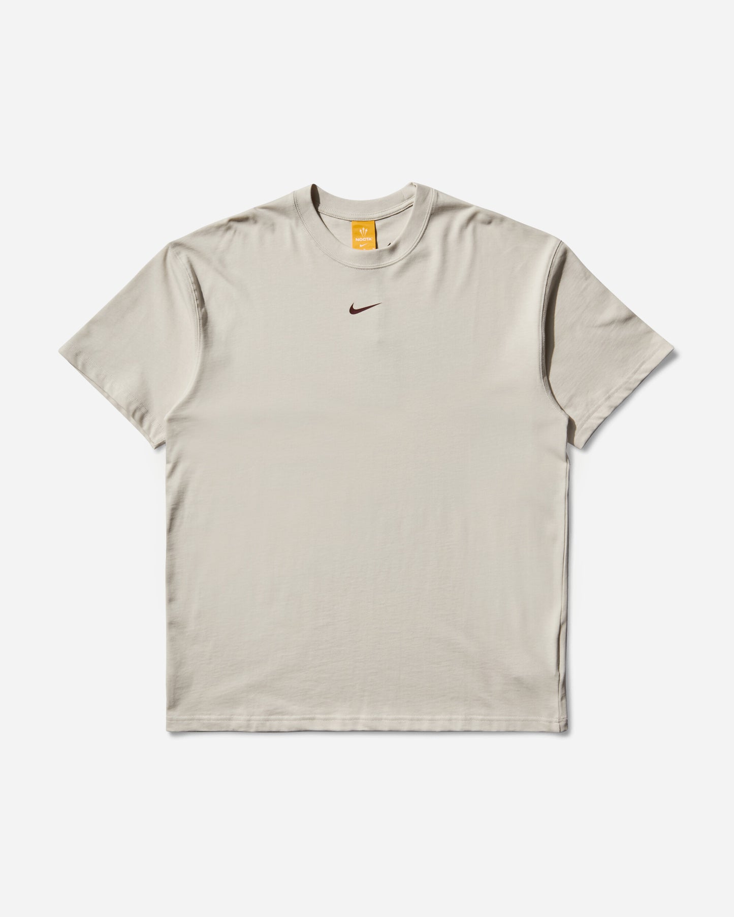 Nike M Nrg Nocta Cs Tee Ss Lt Orewood Brn/Team Red T-Shirts Shortsleeve IB5673-104