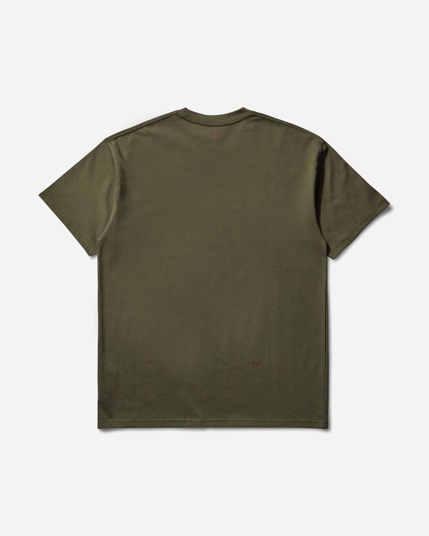 Nike M Nrg Nocta Cs Tee Ss Cargo Khaki/Team Red T-Shirts Shortsleeve IB5673-325