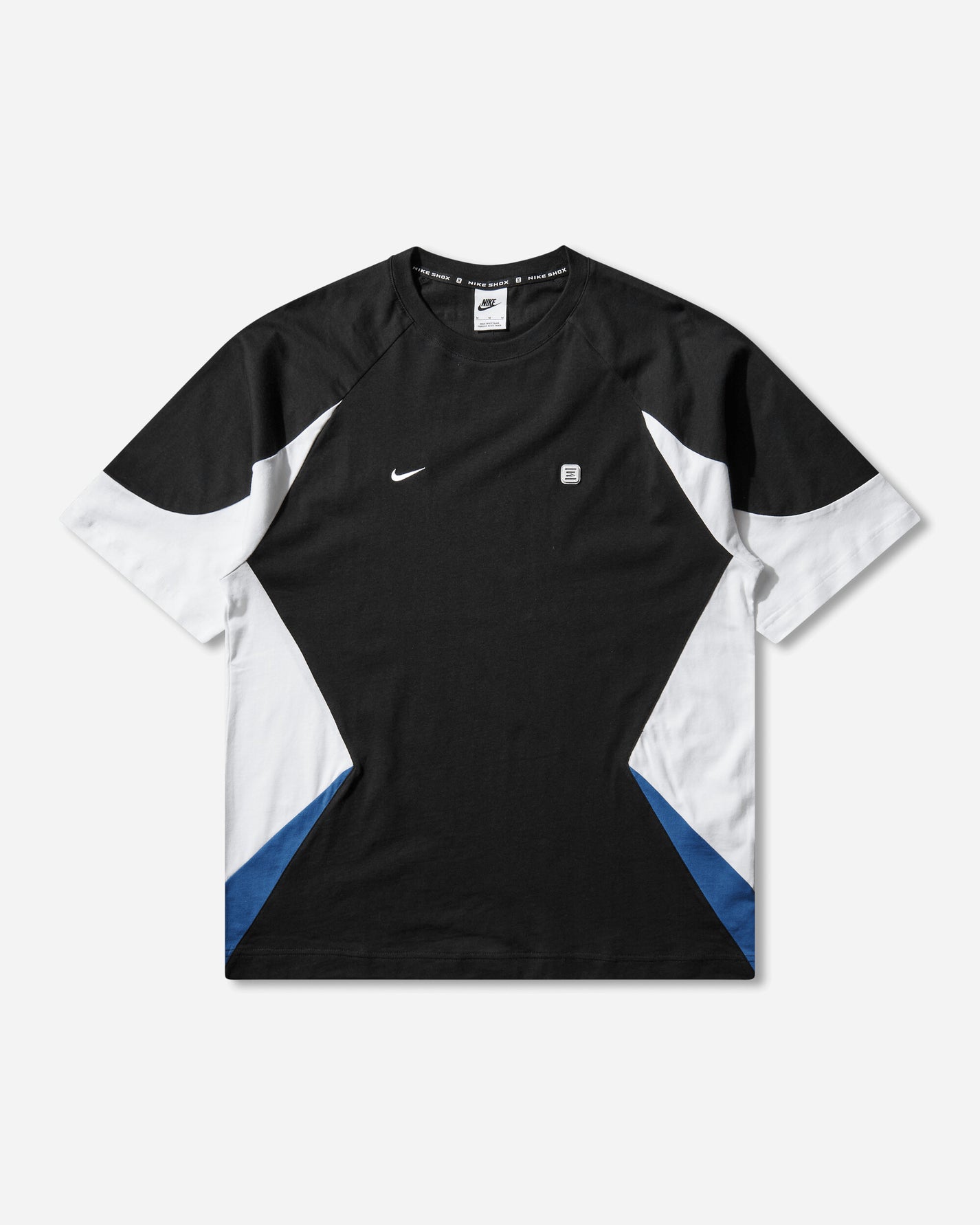 Nike M Nsw Ss Top Shox Black/White/Game Royal T-Shirts Shortsleeve IO1435-010
