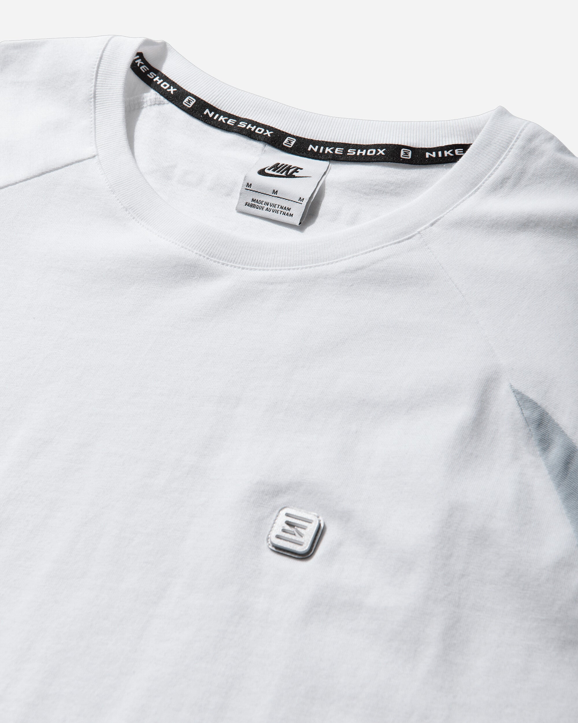 Nike M Nsw Ss Top Shox White/Lt Armory Blue/Wolf Grey T-Shirts Shortsleeve IO1435-100