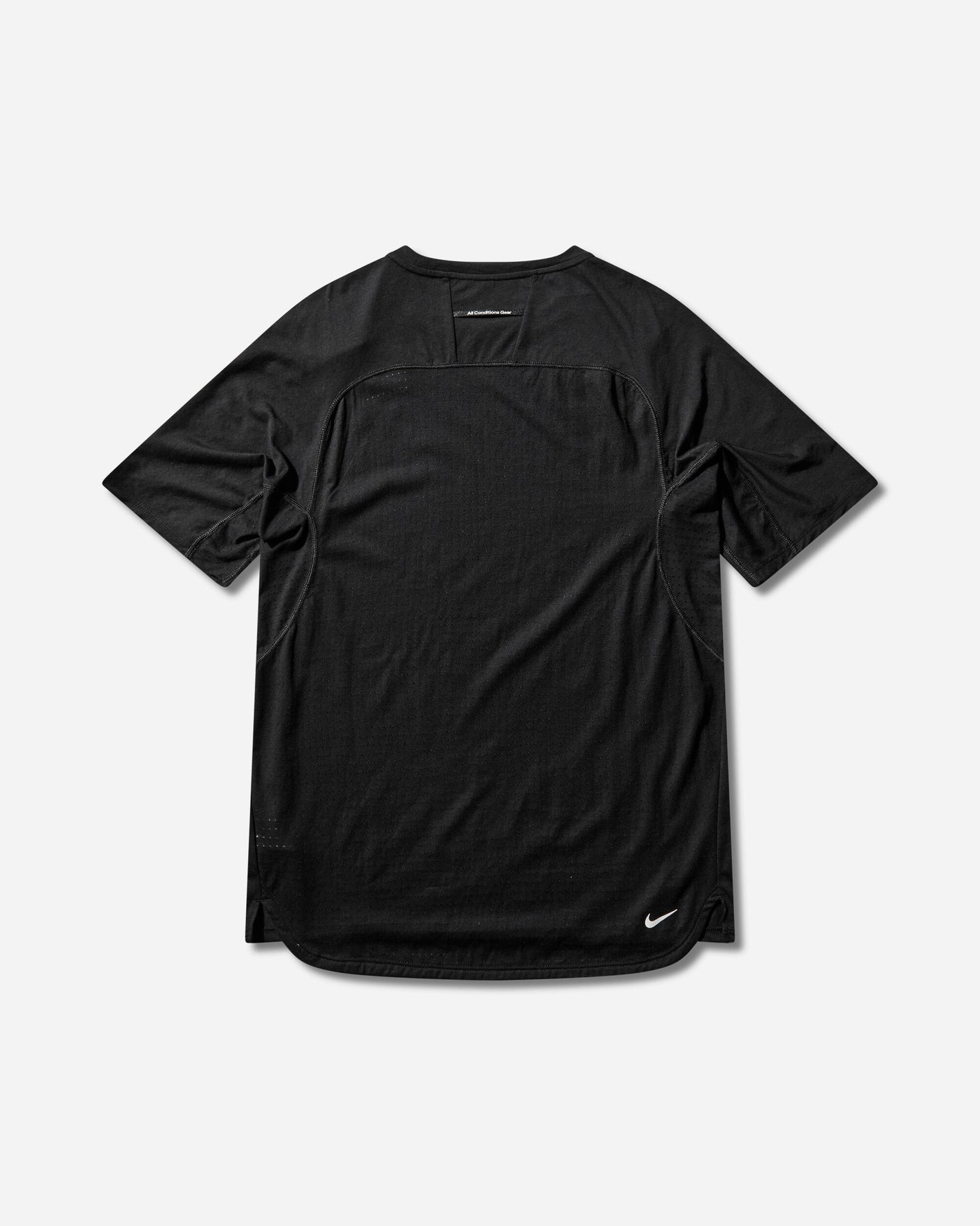 Nike Nike Acg "solar Chase" Men's Dri-Fit Adv Top Black/Black/Summit White T-Shirts Shortsleeve IO9677-010