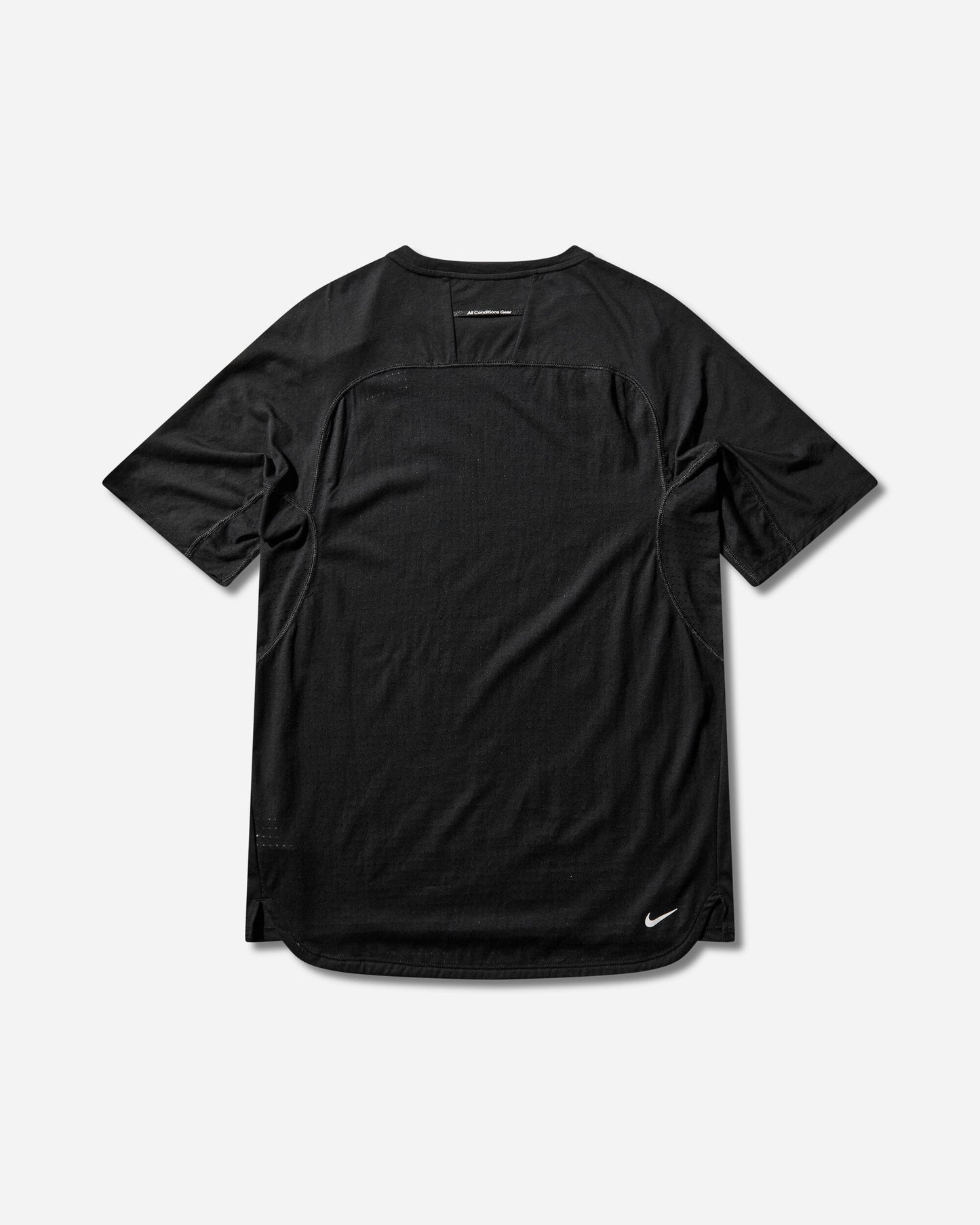 Nike Nike Acg "solar Chase" Men's Dri-Fit Adv Top Black/Black/Summit White T-Shirts Shortsleeve IO9677-010