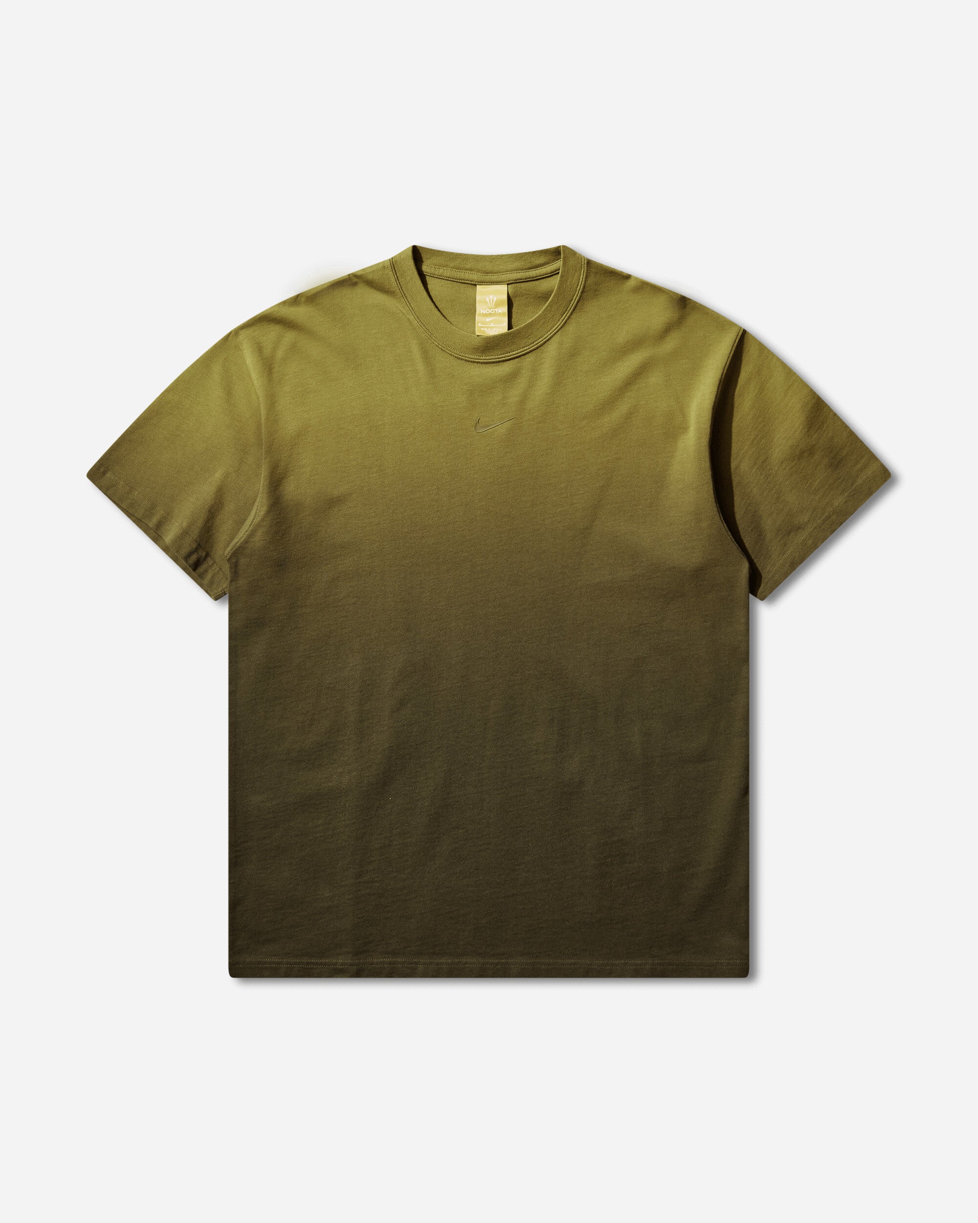 Nike Nocta Men's T-Shirt Moss/Medium Olive/Medium Olive T-Shirts Shortsleeve HJ6354-390