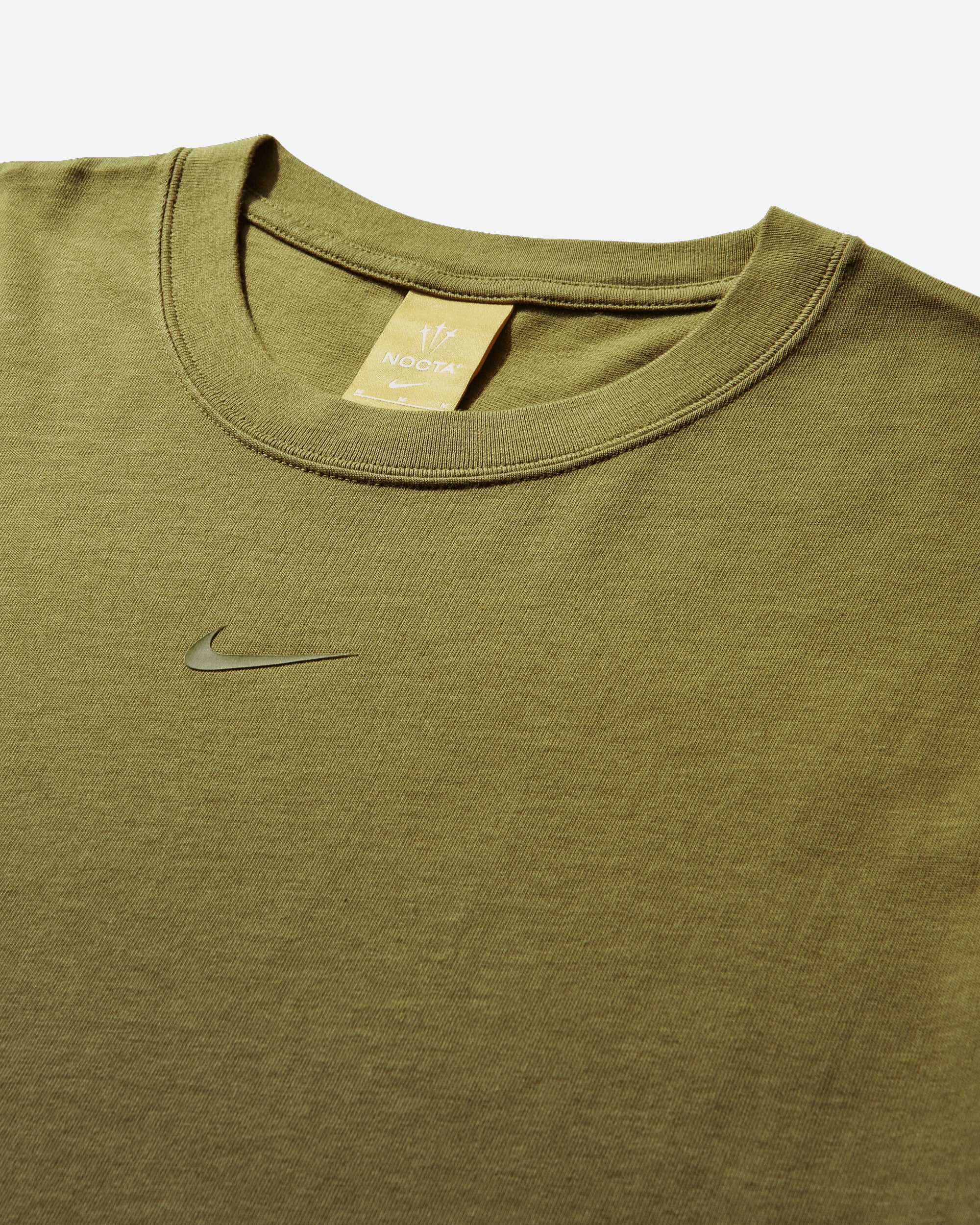 Nike Nocta Men's T-Shirt Moss/Medium Olive/Medium Olive T-Shirts Shortsleeve HJ6354-390