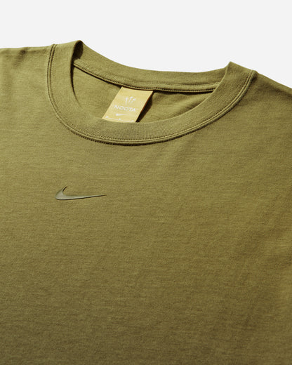 Nike Nocta Men's T-Shirt Moss/Medium Olive/Medium Olive T-Shirts Shortsleeve HJ6354-390