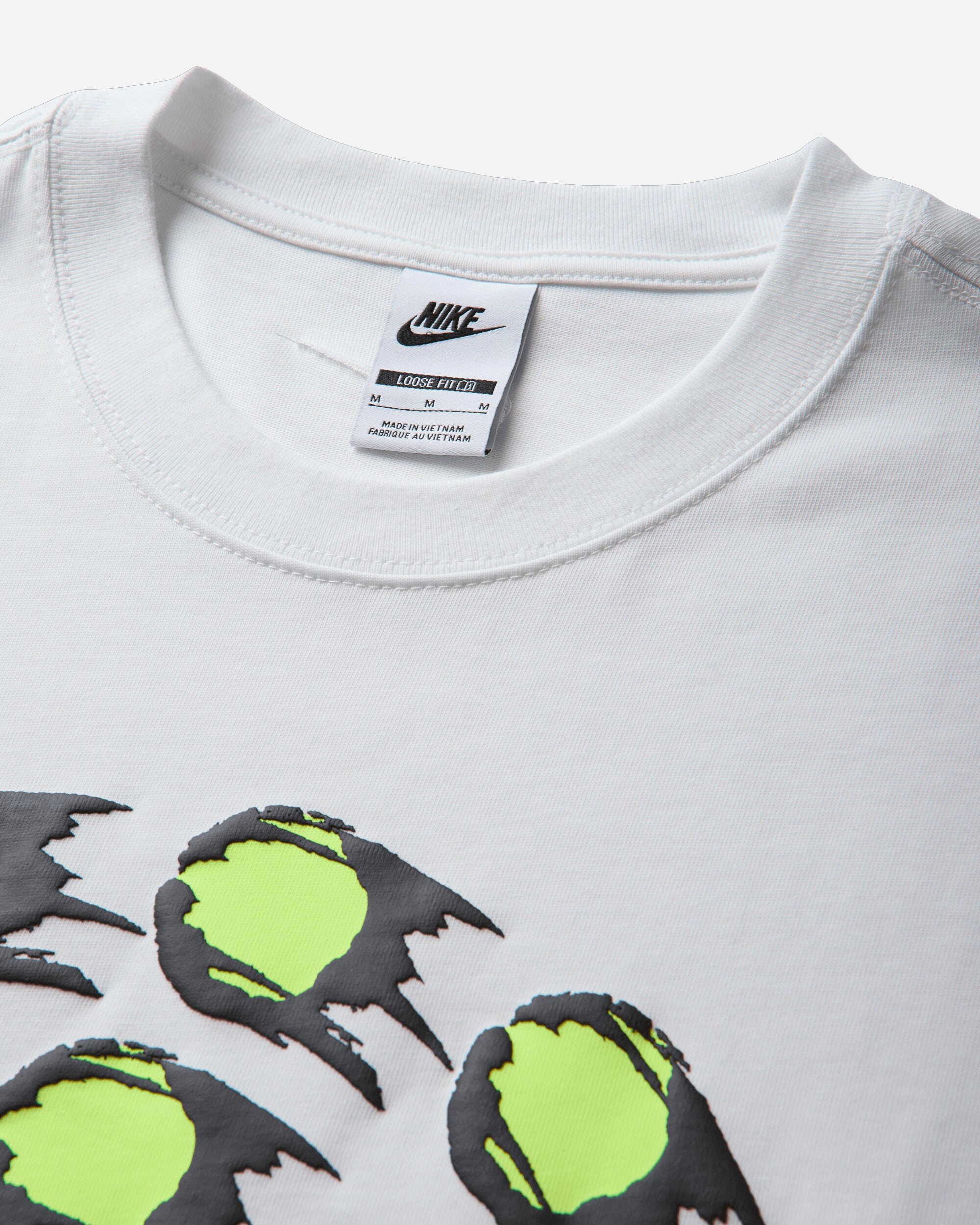 Nike U Nsw Tee Lse Club Rules Logo2 Summit White T-Shirts Shortsleeve IU4465-121