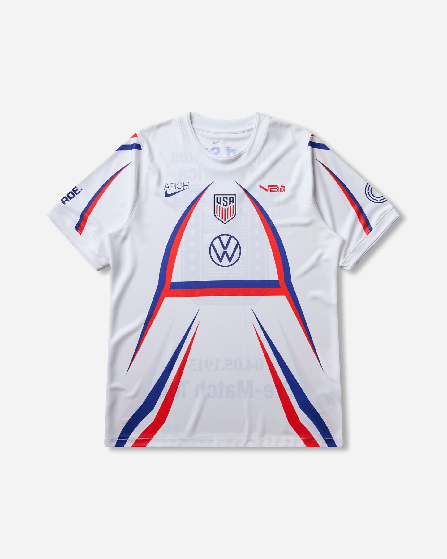 Nike Usx M Nk Df Acdpr X2 Ss Pm Top White/Deep Royal Blue/Deep Roy T-Shirts Shortsleeve IH1696-100