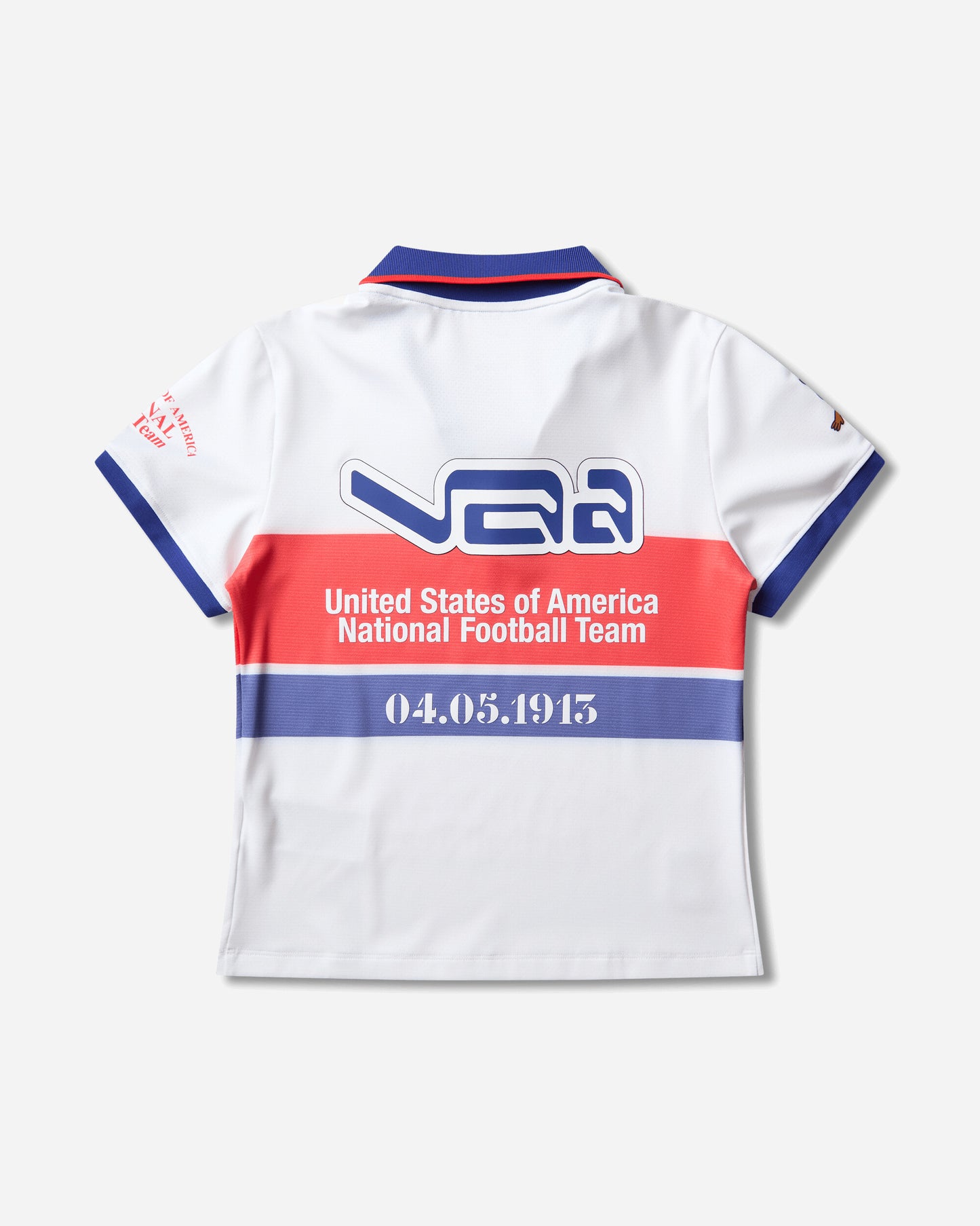 Nike Wmns Usx W Nkct Df Slam Ss Polo Rg White/Challenge Red T-Shirts Shortsleeve IM3986-100