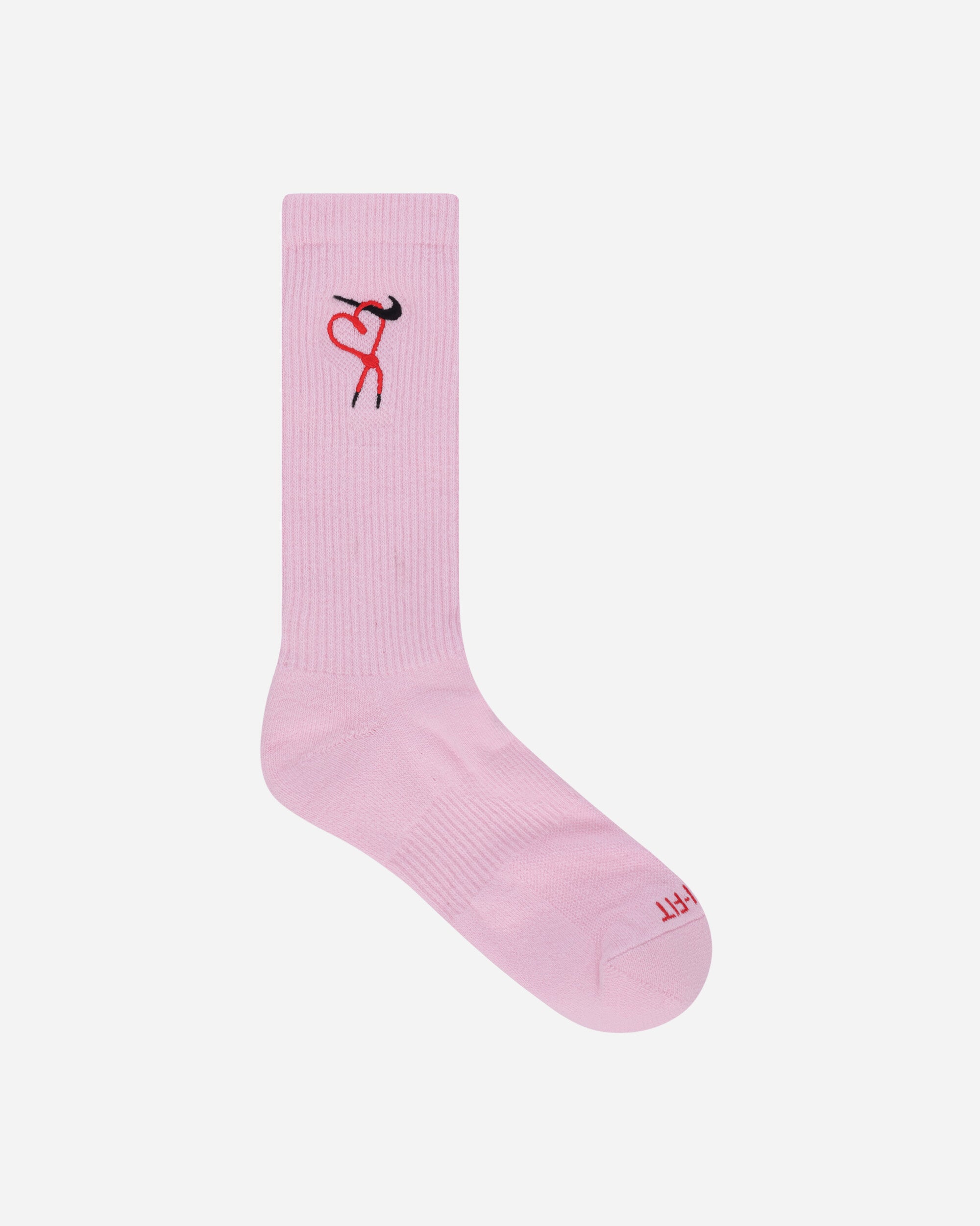 Nike U Nk Ed Pl Csh Crw Vday 1P 144 Pink Foam/University Red Underwear Socks HJ9381-663