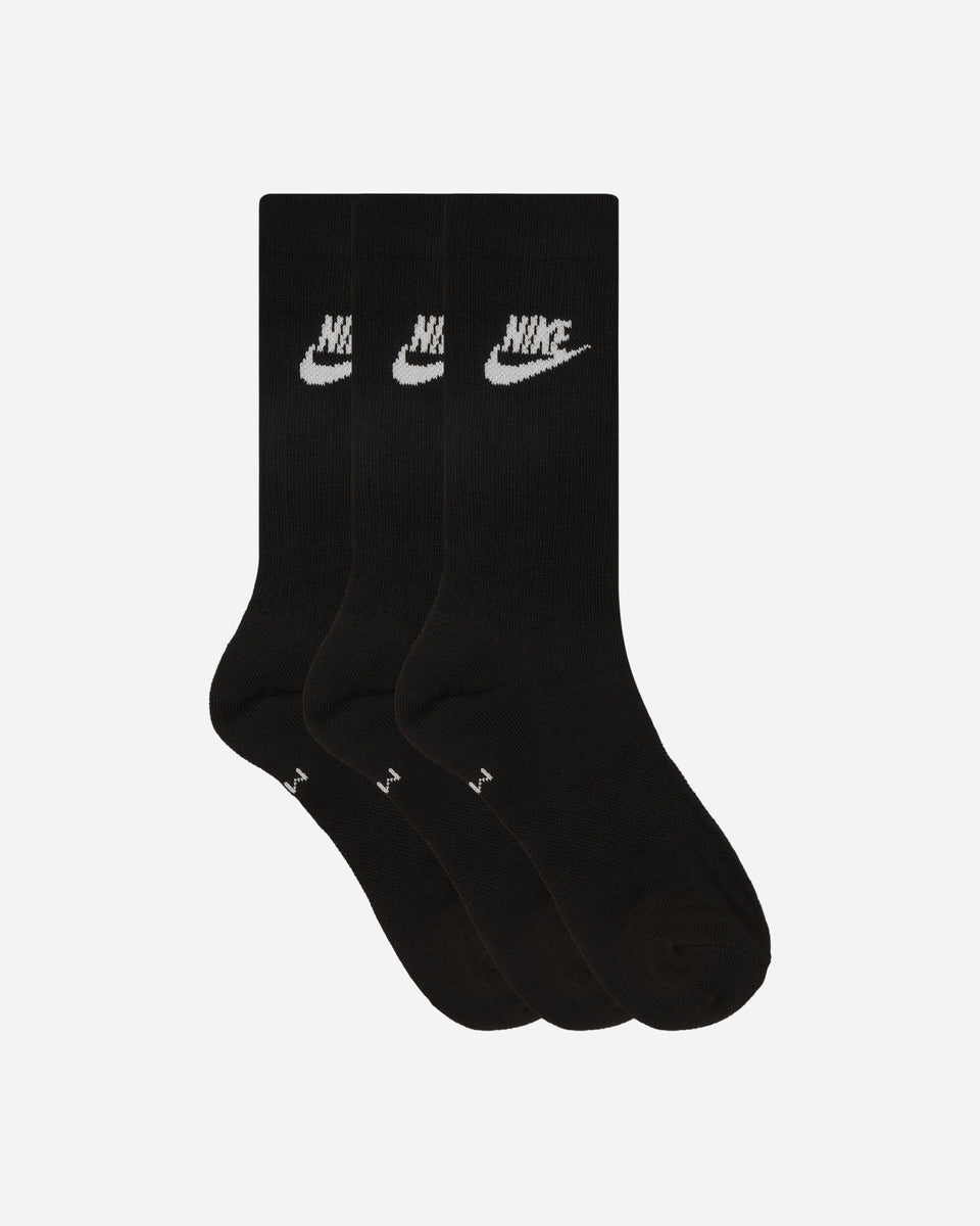 Nike Sportswear Everyday Essential Crew Socks Black - Slam Jam ...