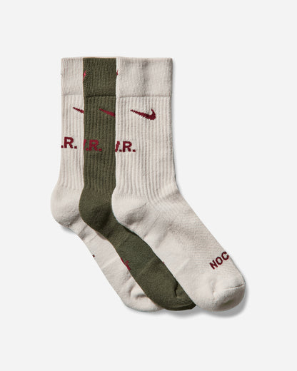Nike U Snkrsox Crew 3Pr-160 Nocta Multicolor Underwear Socks DD9240-914