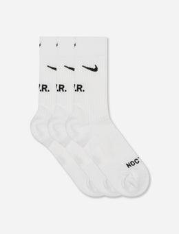 Nike U Snkrsox Crew 3Pr-160 Nocta White/Black Underwear Socks DD9240-100