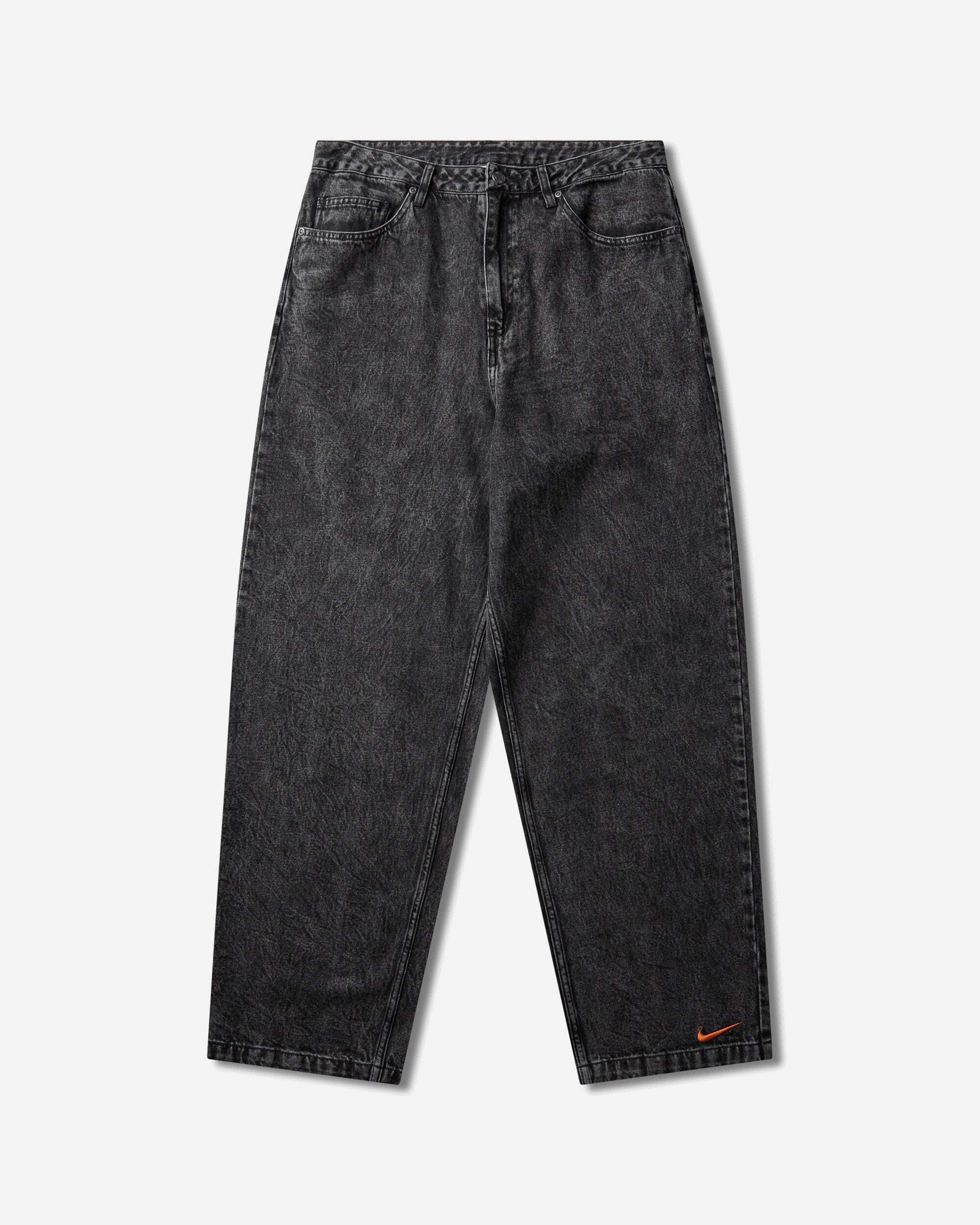 Nike M Nk Ymh Black Jeans Black/Hai8Bl/Safety Orange Pants Sweatpants IR8189-010