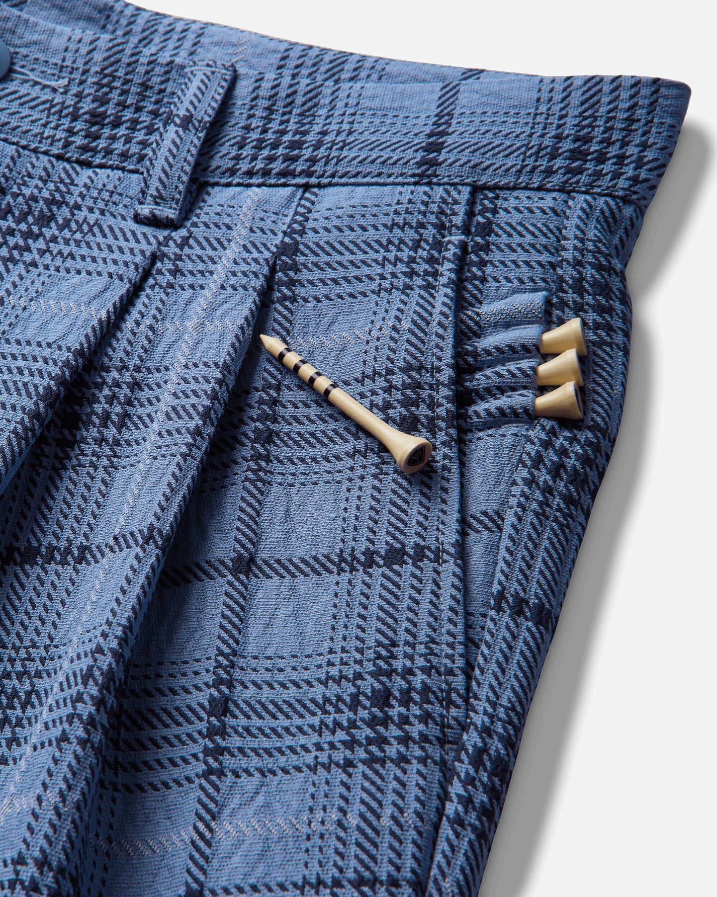 Nike Nike Tartan Men's Golf Pants Work Blue/Black Pants Sweatpants IQ3879-486