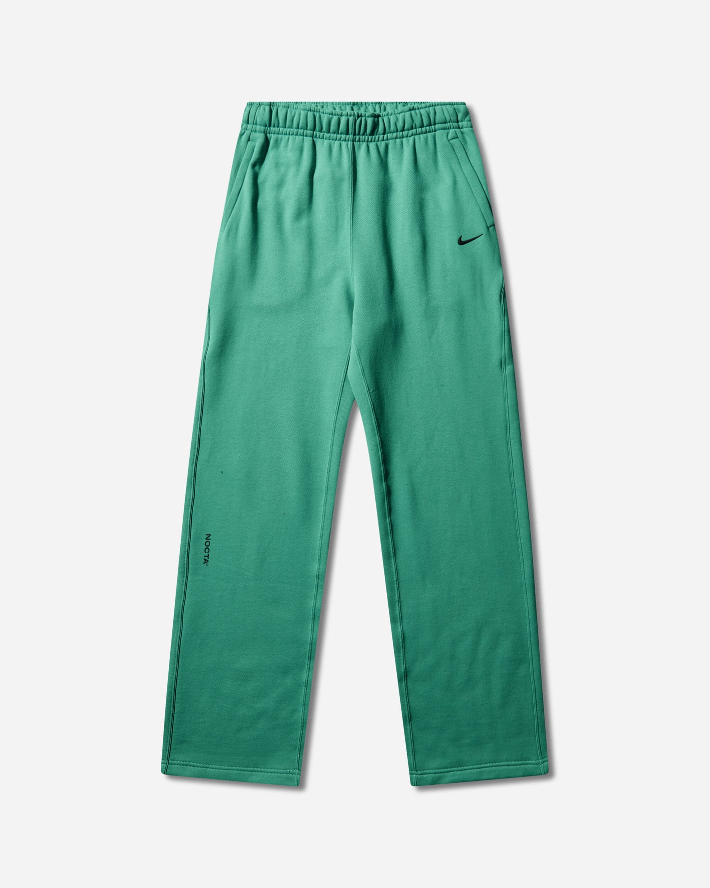 Nike Nocta Nocta Fleece Cs Open-Hem Sweatpants Neptune Green/Neptune Green/Bl Pants Sweatpants FZ4675-370