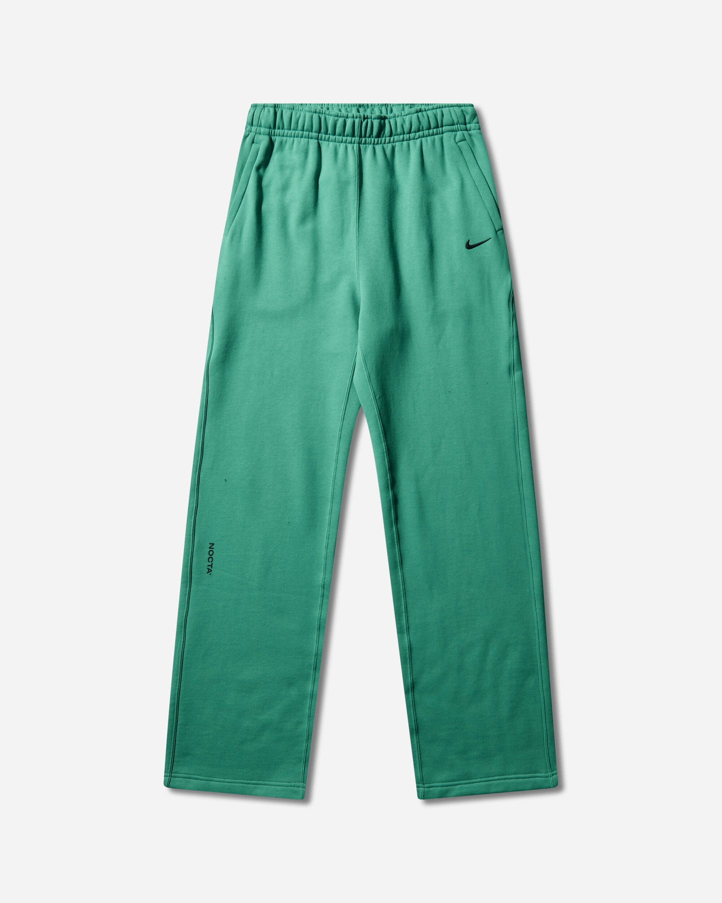 Nike Nocta Nocta Fleece Cs Open-Hem Sweatpants Neptune Green/Neptune Green/Bl Pants Sweatpants FZ4675-370