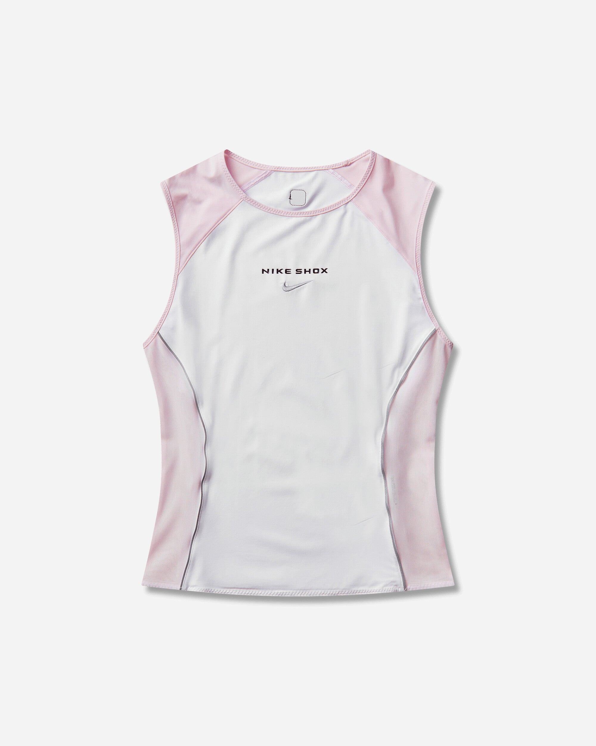 Nike W Shox Tank White/Pearl Pink T-Shirts Top IO8381-100