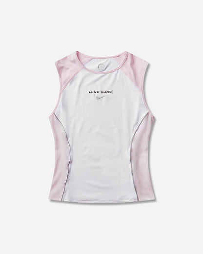 Nike W Shox Tank White/Pearl Pink T-Shirts Top IO8381-100