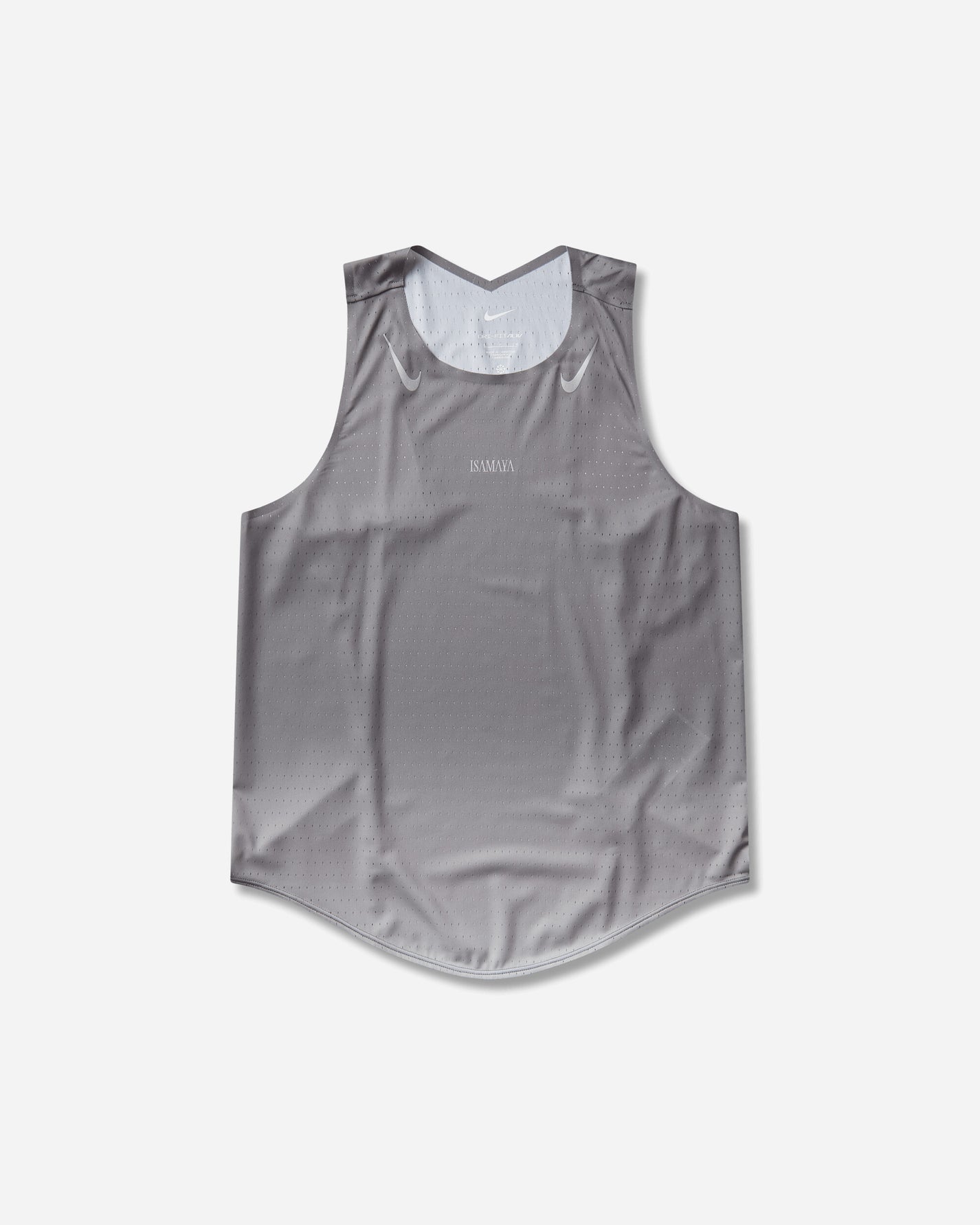 Nike Wmns Nike Aeroswift Isamaya Ffrench Smoke Grey/Pure Platinum T-Shirts Top IU2032-084