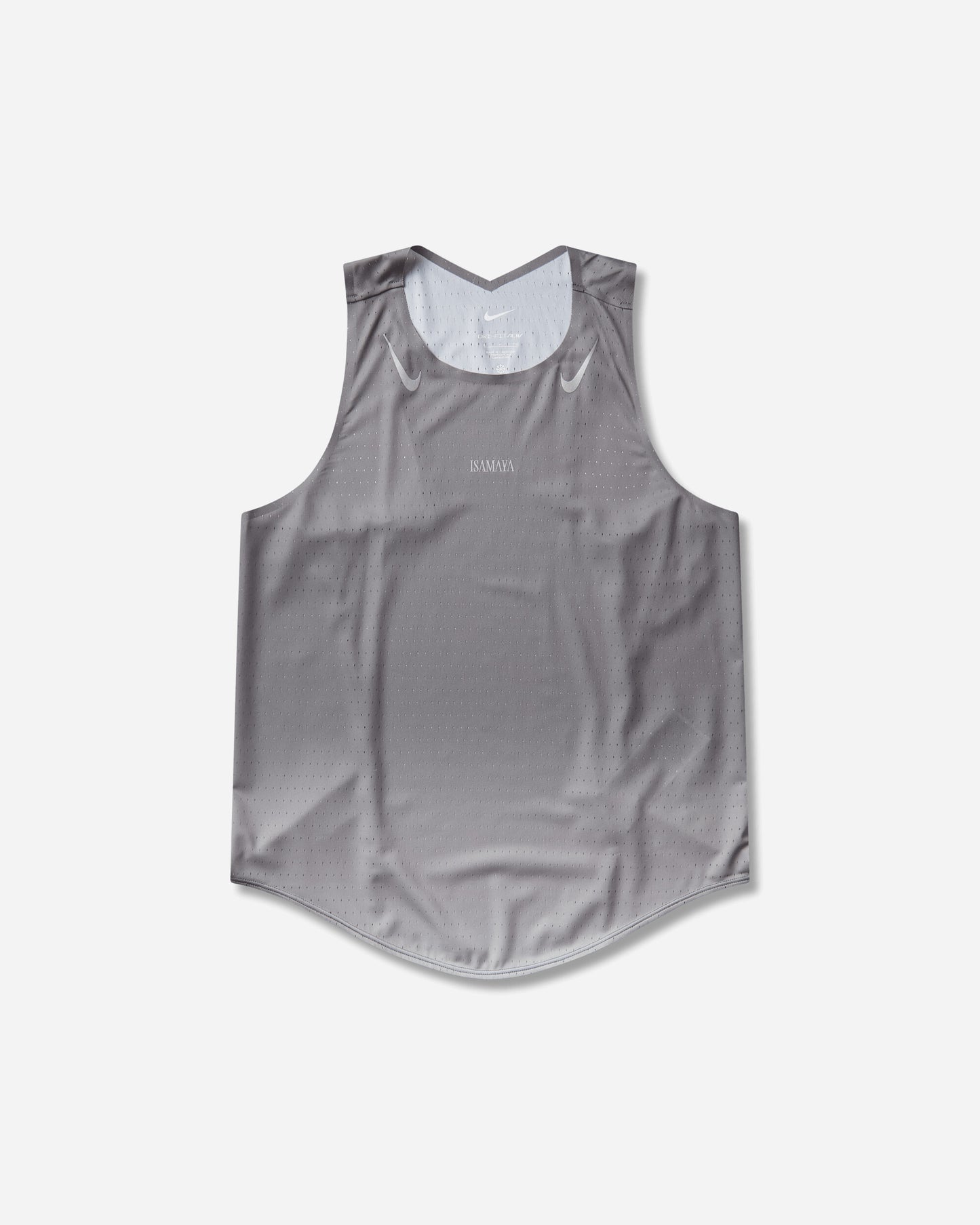 Nike Wmns Nike Aeroswift Isamaya Ffrench Smoke Grey/Pure Platinum T-Shirts Top IU2032-084