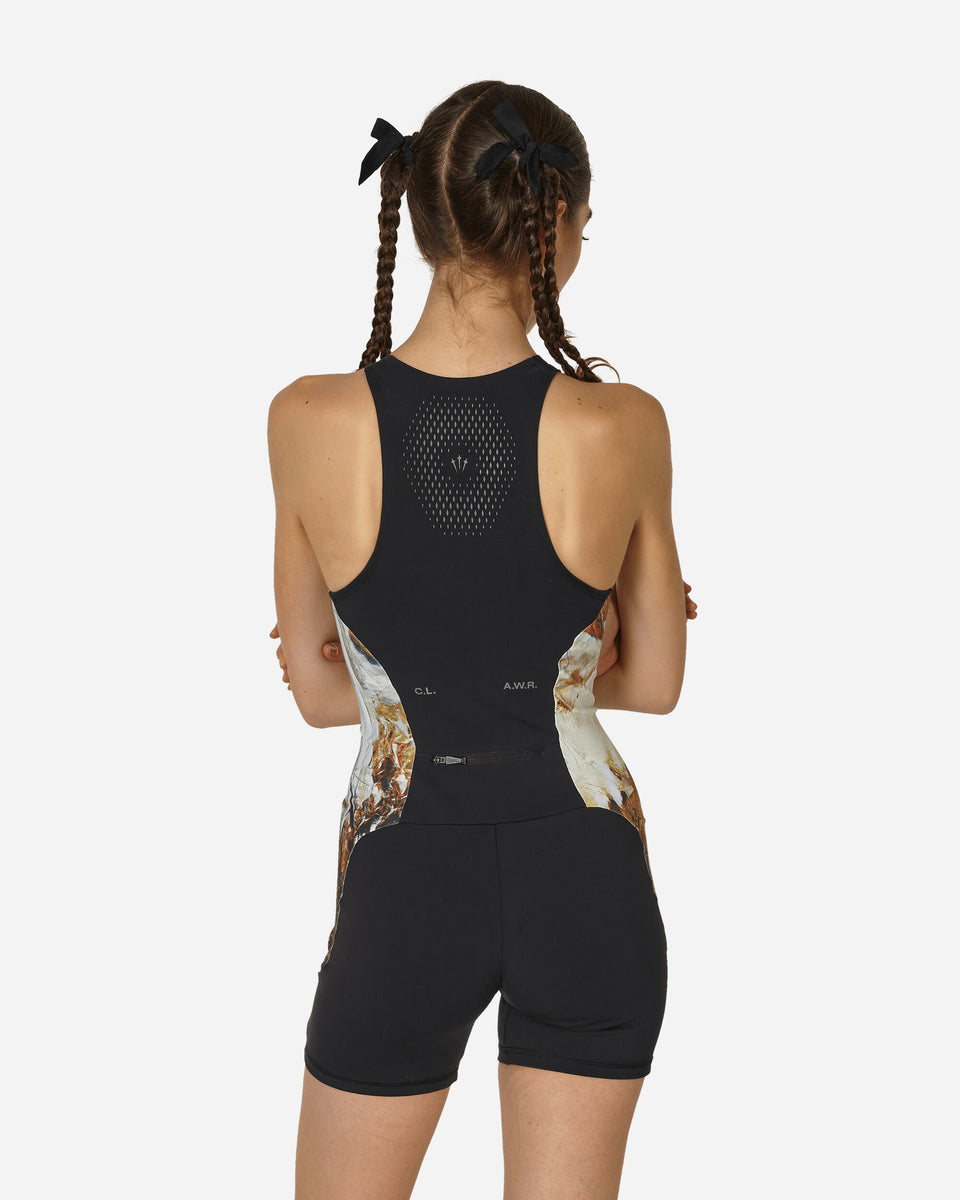 Nike NOCTA Running Unitard Bodysuit Black / Baroque Brown
