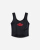 Nike Wmns W J Flt Flc Corset Wngs Black/University Red T-Shirts Top IM6788-010