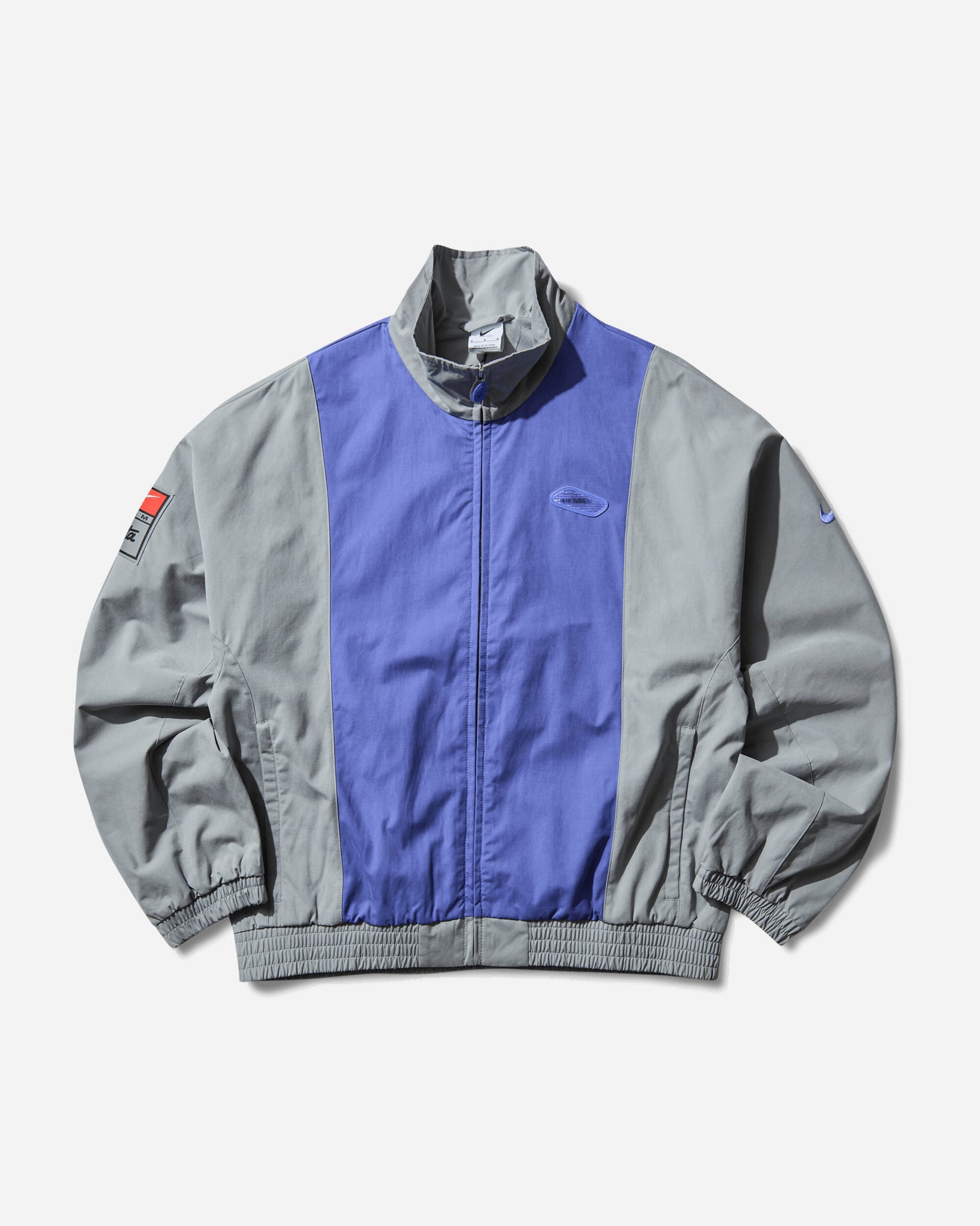 Nike M Nrg Patta Trk Jkt Particle Grey/Sapphire Sweatshirts Track Tops HJ0712-073