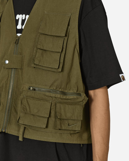 Nike M Nl Utility Vest Cargo Khaki/Cargo Khaki Coats and Jackets Vests FN3214-325