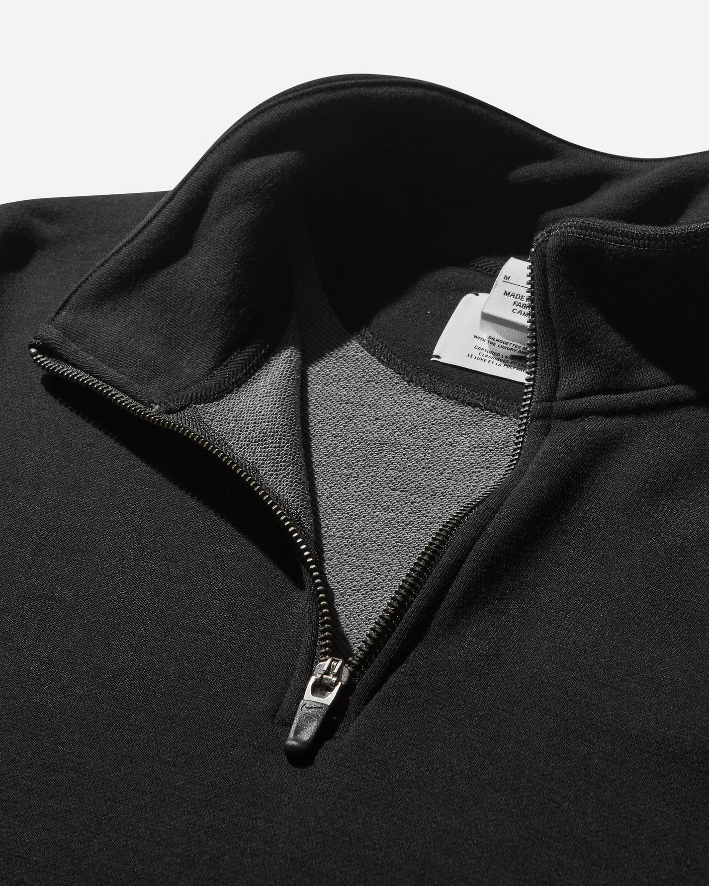 Nike U Nk Classics Qtr Zip Black Sweatshirts Zip-Ups FV4891-010