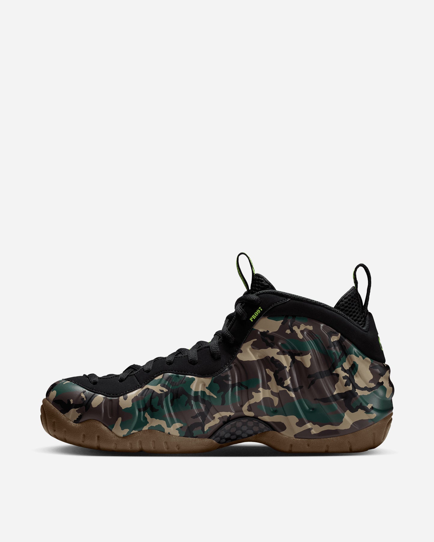 Nike Nike Air Foamposite Pro Premium Black/Voltage Green/Dark Brown Sneakers High IM5204-101
