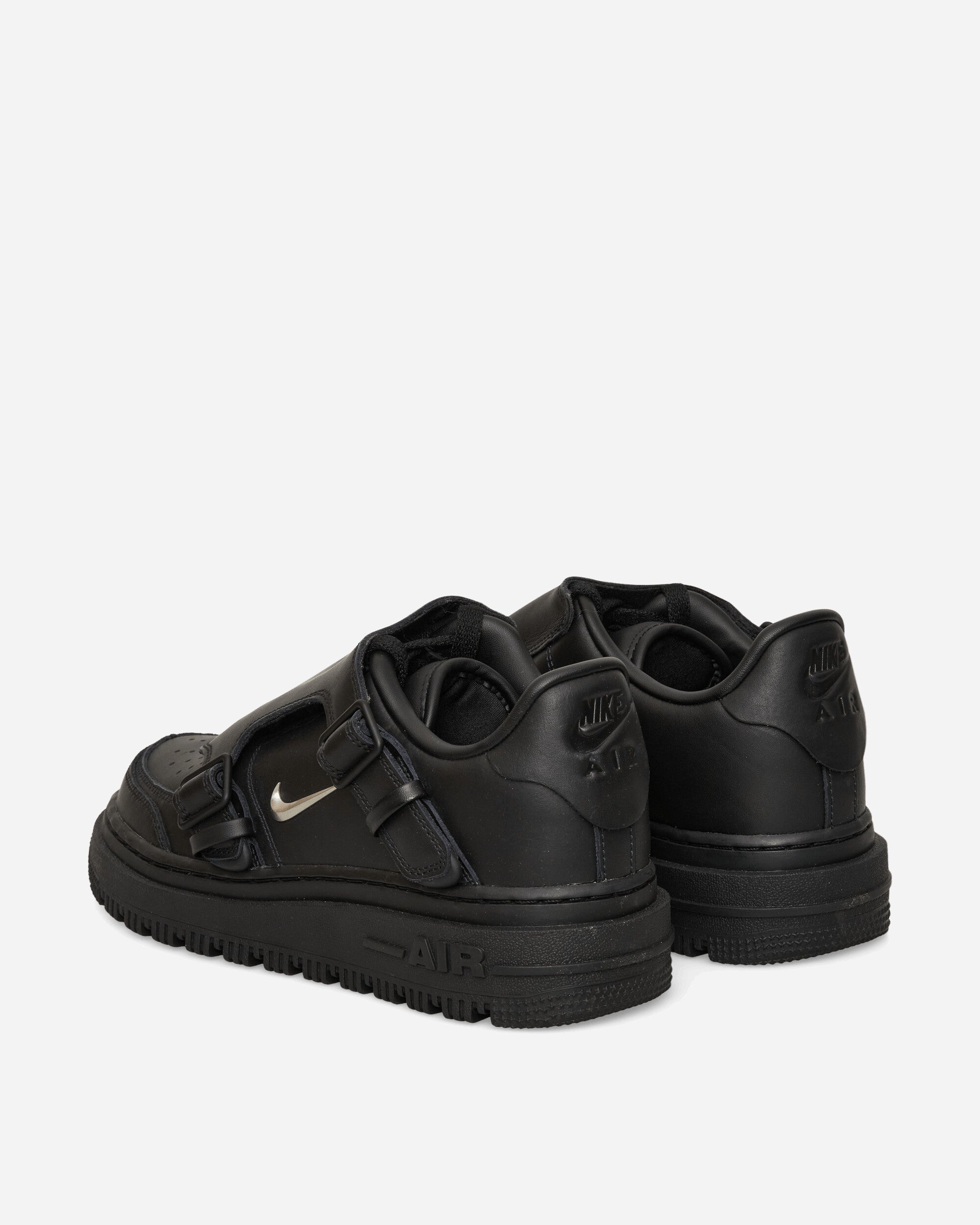 Nike Air Force 1 Luxe Black/Mtlc Silver/Anthracite Sneakers Low JA3822-010