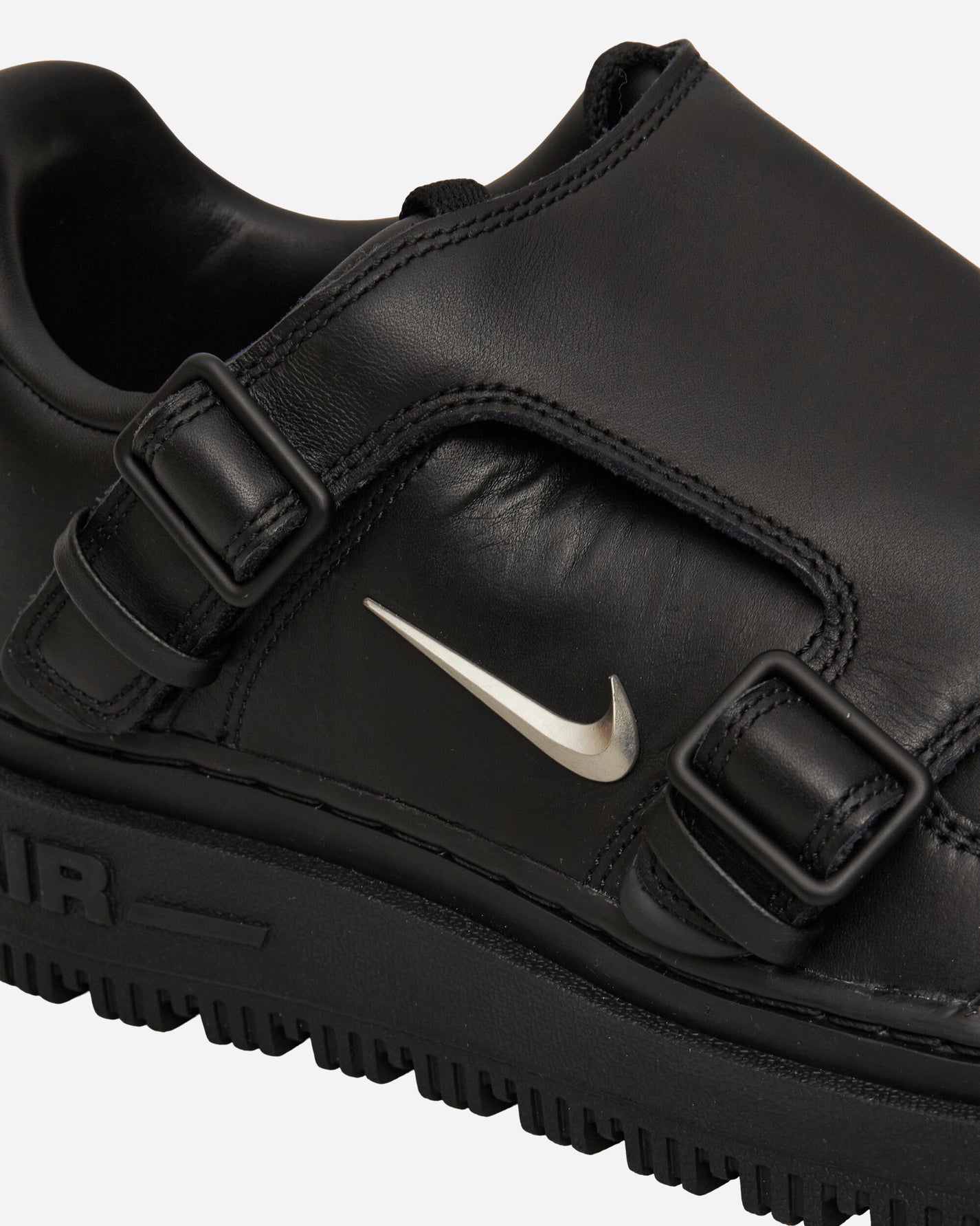 Nike Air Force 1 Luxe Black/Mtlc Silver/Anthracite Sneakers Low JA3822-010