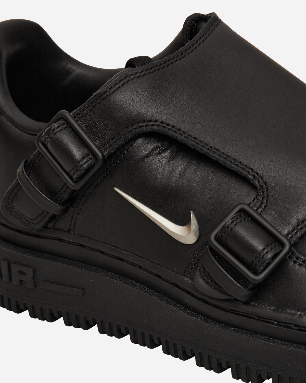 Nike Air Force 1 Luxe Black/Mtlc Silver/Anthracite Sneakers Low JA3822-010