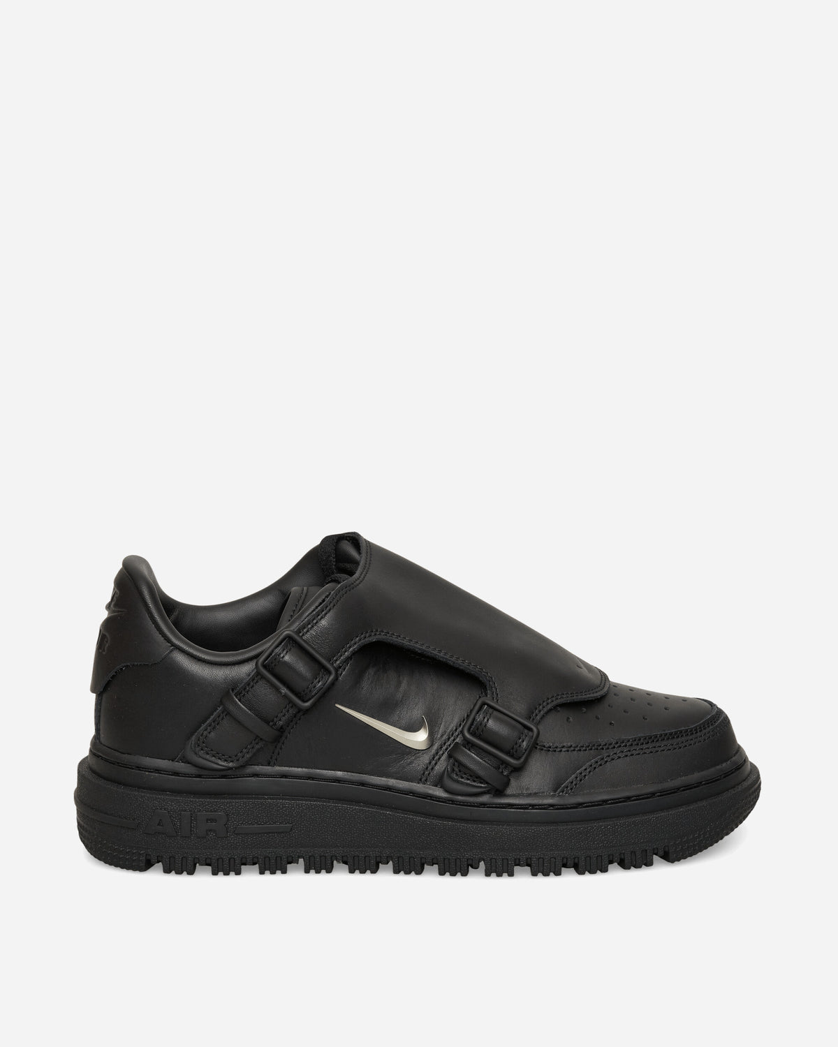 Nike Air Force 1 Luxe Black/Mtlc Silver/Anthracite Sneakers Low JA3822-010
