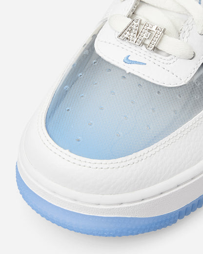 Nike Air Force 1 Retro Qs White/Pure Platinum-Univ Blue Sneakers Low IB5724-100