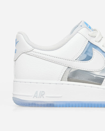 Nike Air Force 1 Retro Qs White/Pure Platinum-Univ Blue Sneakers Low IB5724-100