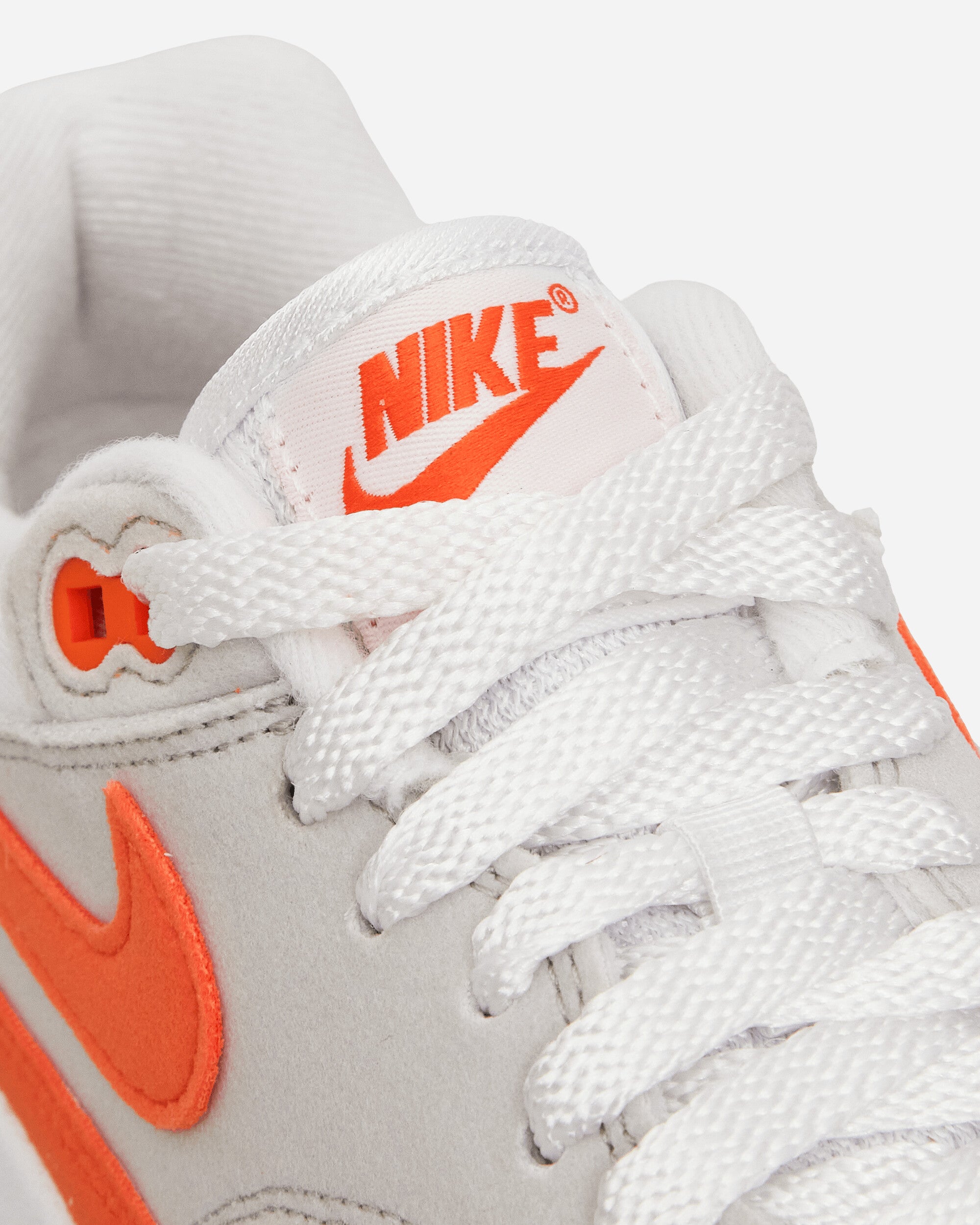 Nike Air Max 1 Neutral Grey/Safety Orange Sneakers Low DZ2628-002