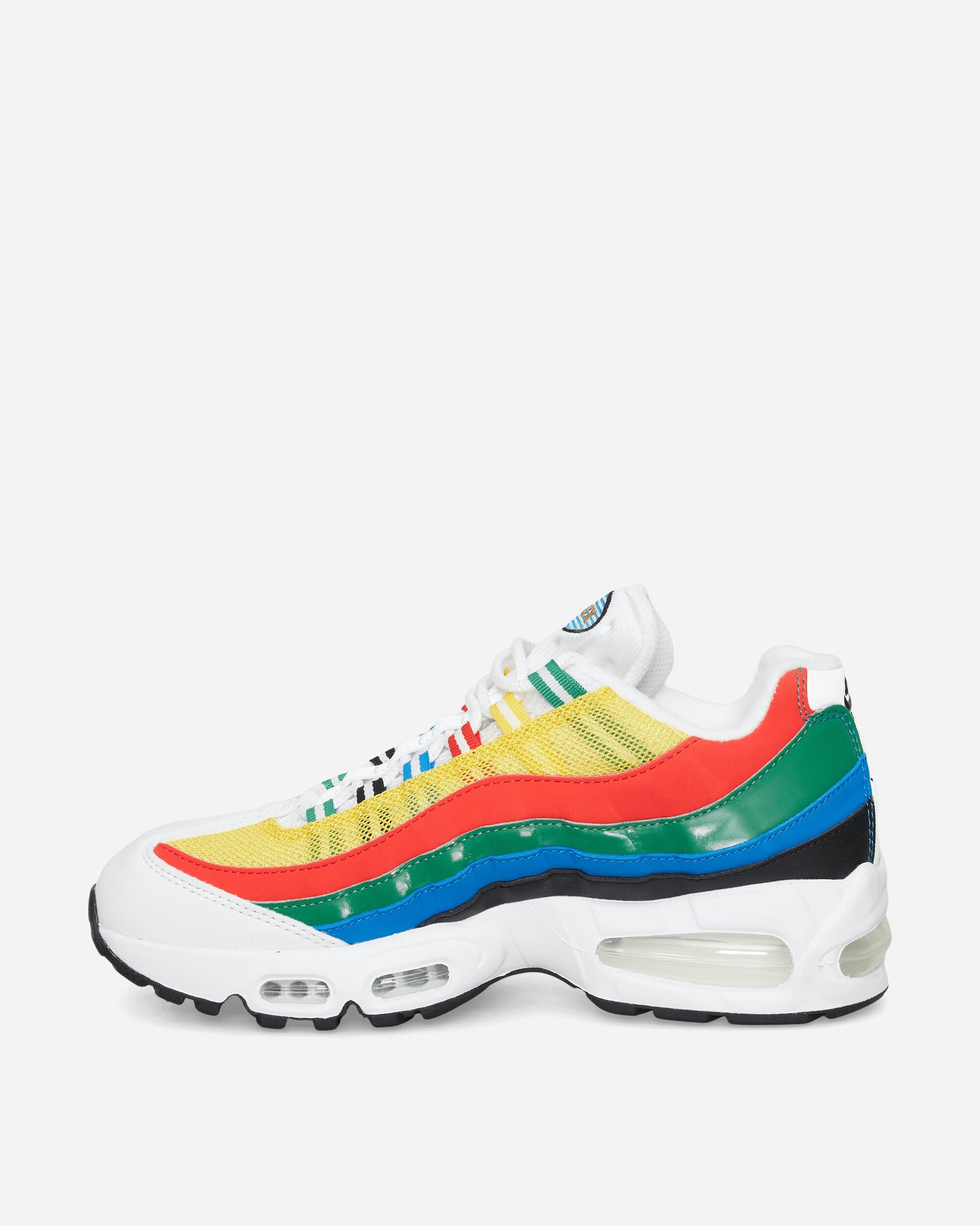 Nike Air Max 95 Big Bubble Prm White/Mtlc Gold/Chile Red Sneakers Low IB7872-100