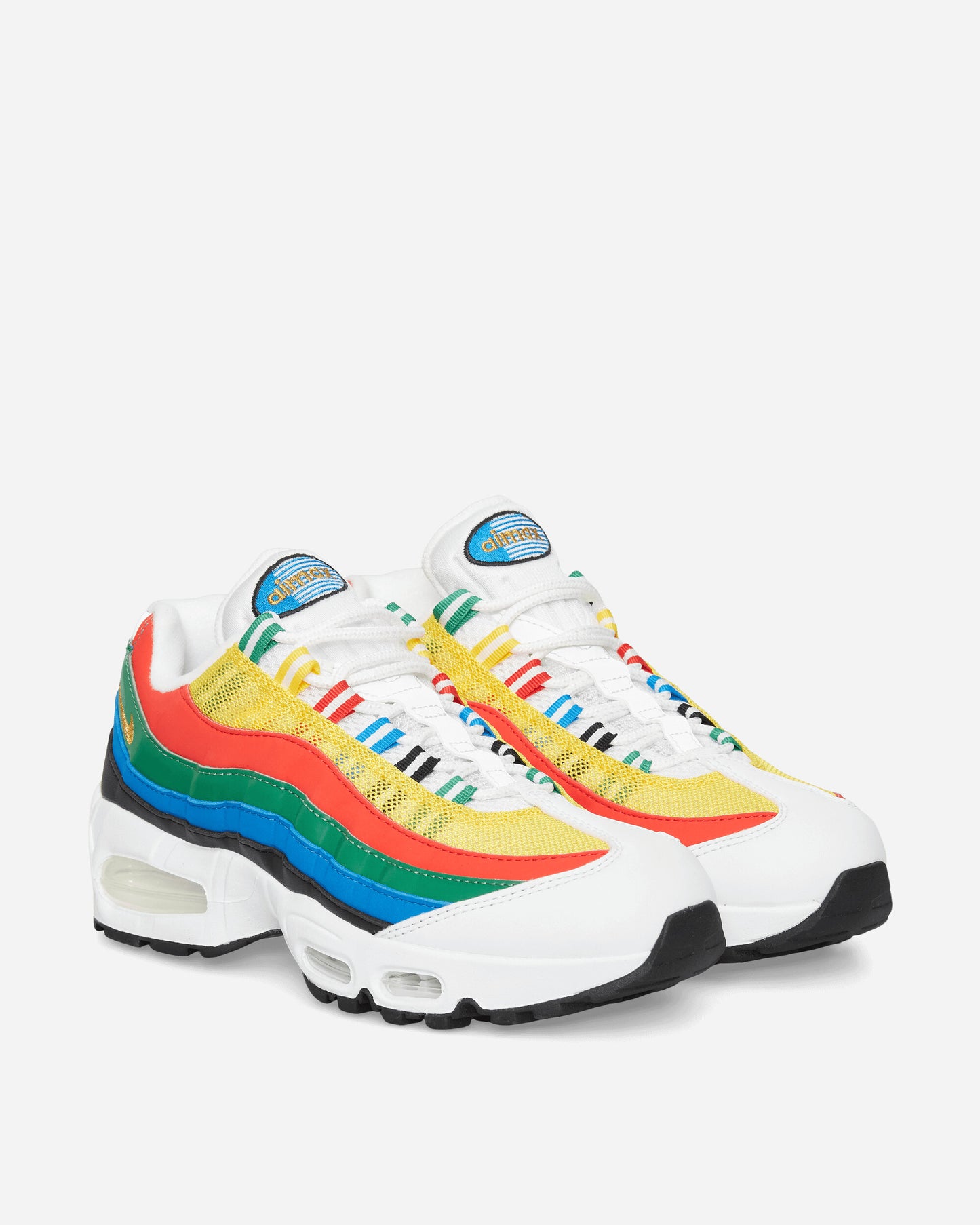 Nike Air Max 95 Big Bubble Prm White/Mtlc Gold/Chile Red Sneakers Low IB7872-100