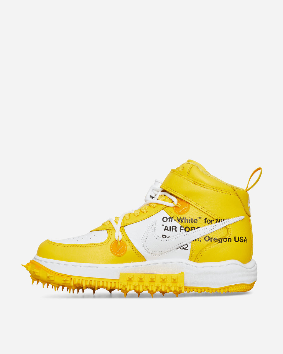 Nike Off-White™ Air Force 1 Mid Sneakers White / Varsity Maize