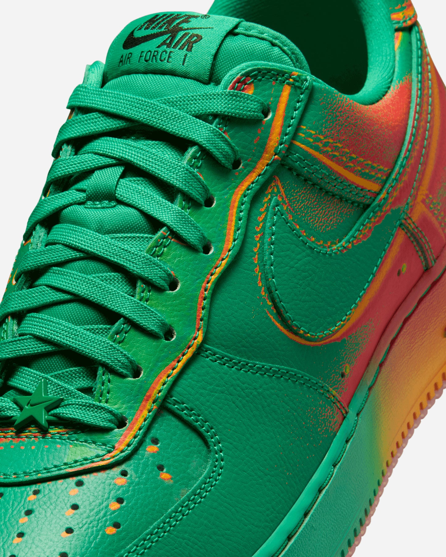 Nike Nike Air Force 1 Low Retro Stadium Green/Bright Crimson Sneakers Low IB6834-300
