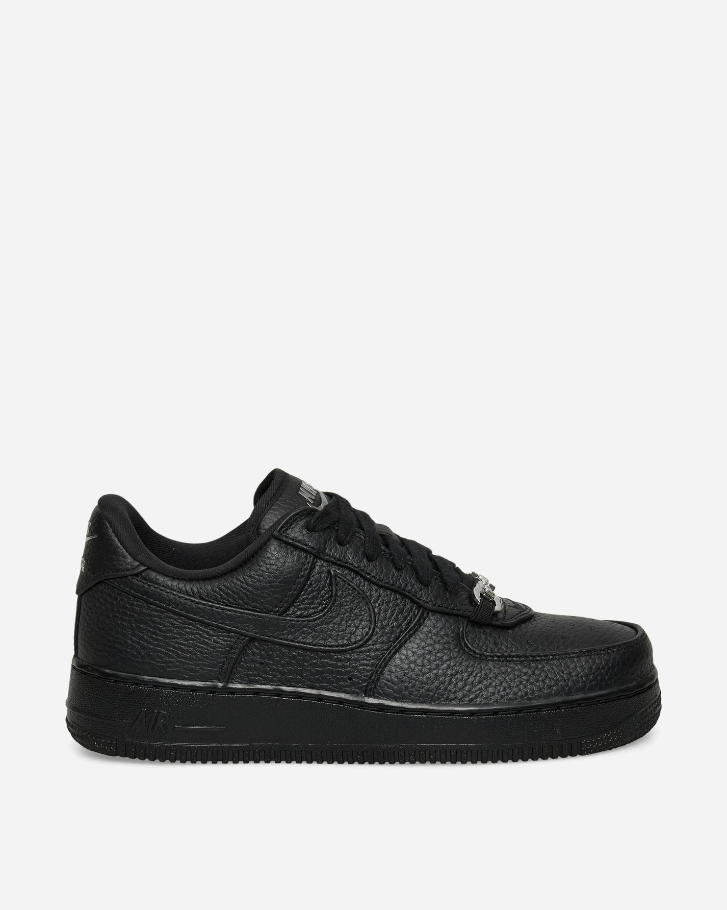 Nike Nike Air Force 1 Low Retro Premium Black/Black/Metallic Silver Sneakers Low IM5754-001