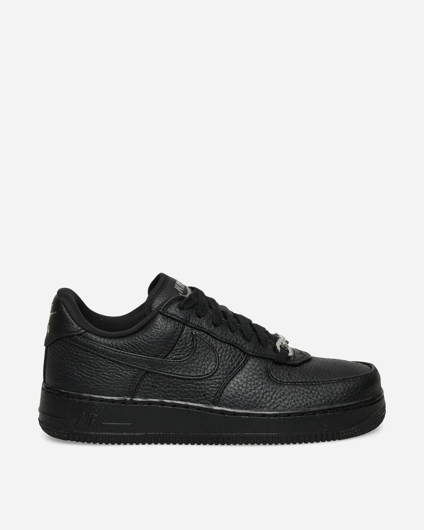 Nike Nike Air Force 1 Low Retro Premium Black/Black/Metallic Silver Sneakers Low IM5754-001