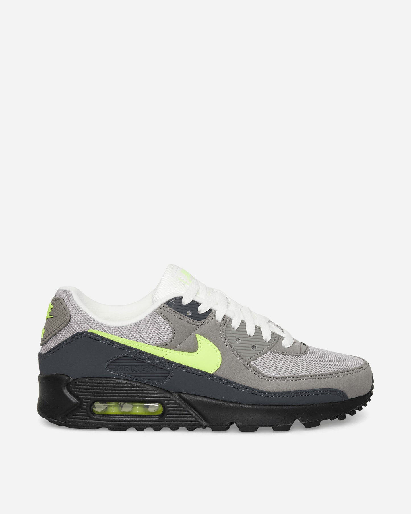 Nike Nike Air Max 90 Men's Shoes Black/Neon Yellow-Anthracite Sneakers Low IQ0289-010