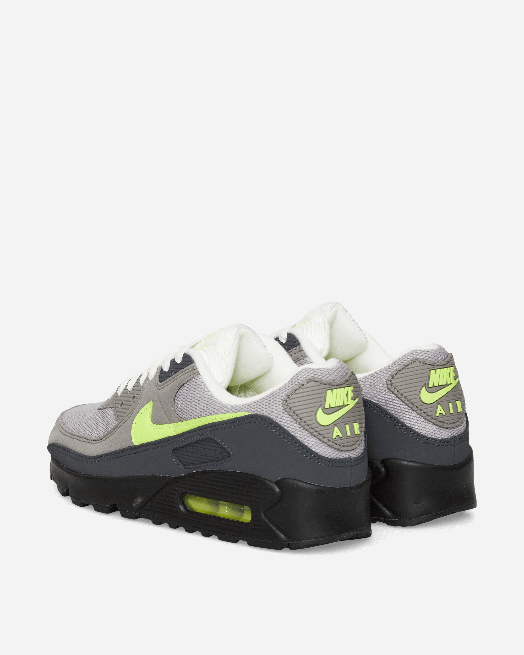 Nike Nike Air Max 90 Men's Shoes Black/Neon Yellow-Anthracite Sneakers Low IQ0289-010