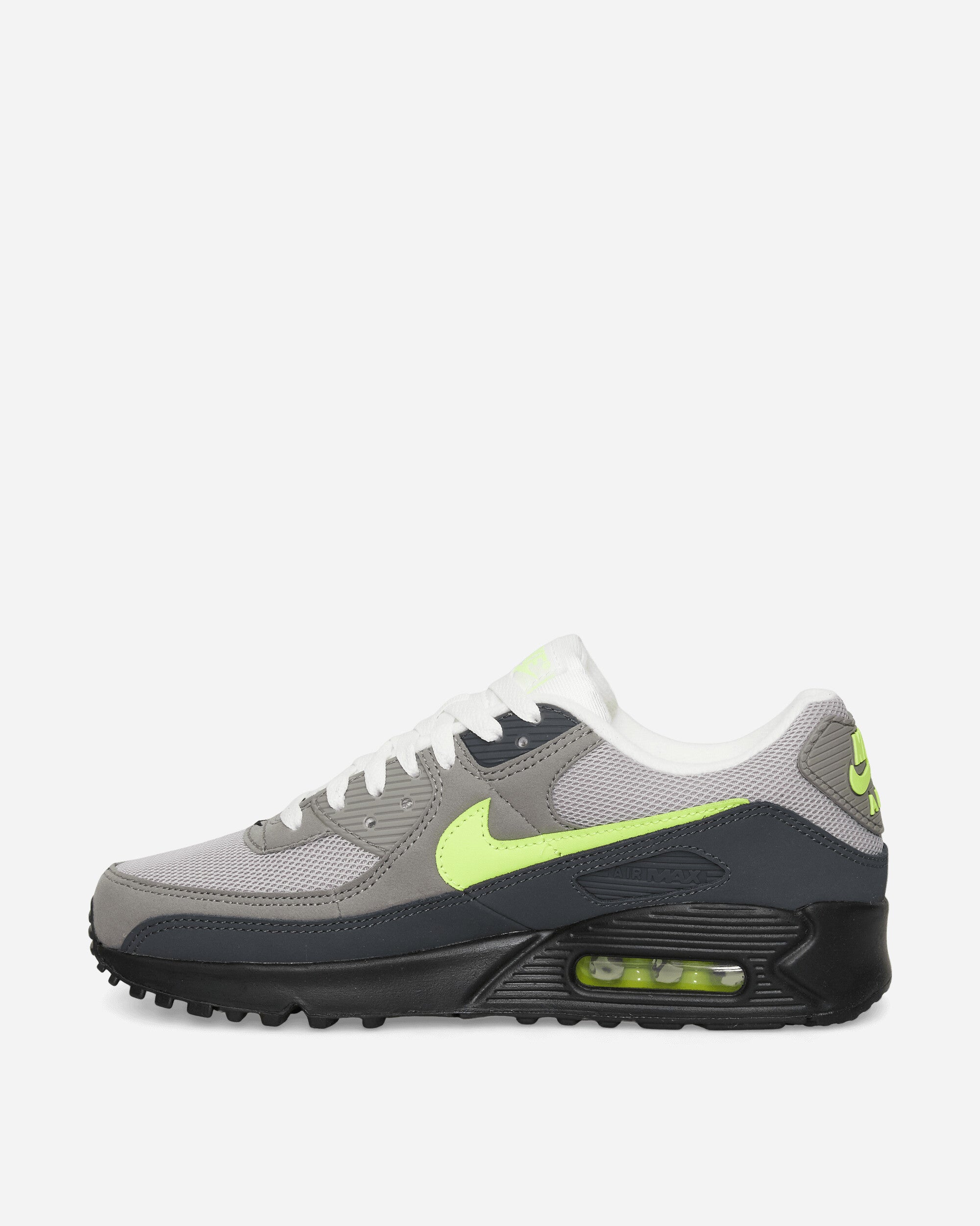 Nike Nike Air Max 90 Men's Shoes Black/Neon Yellow-Anthracite Sneakers Low IQ0289-010