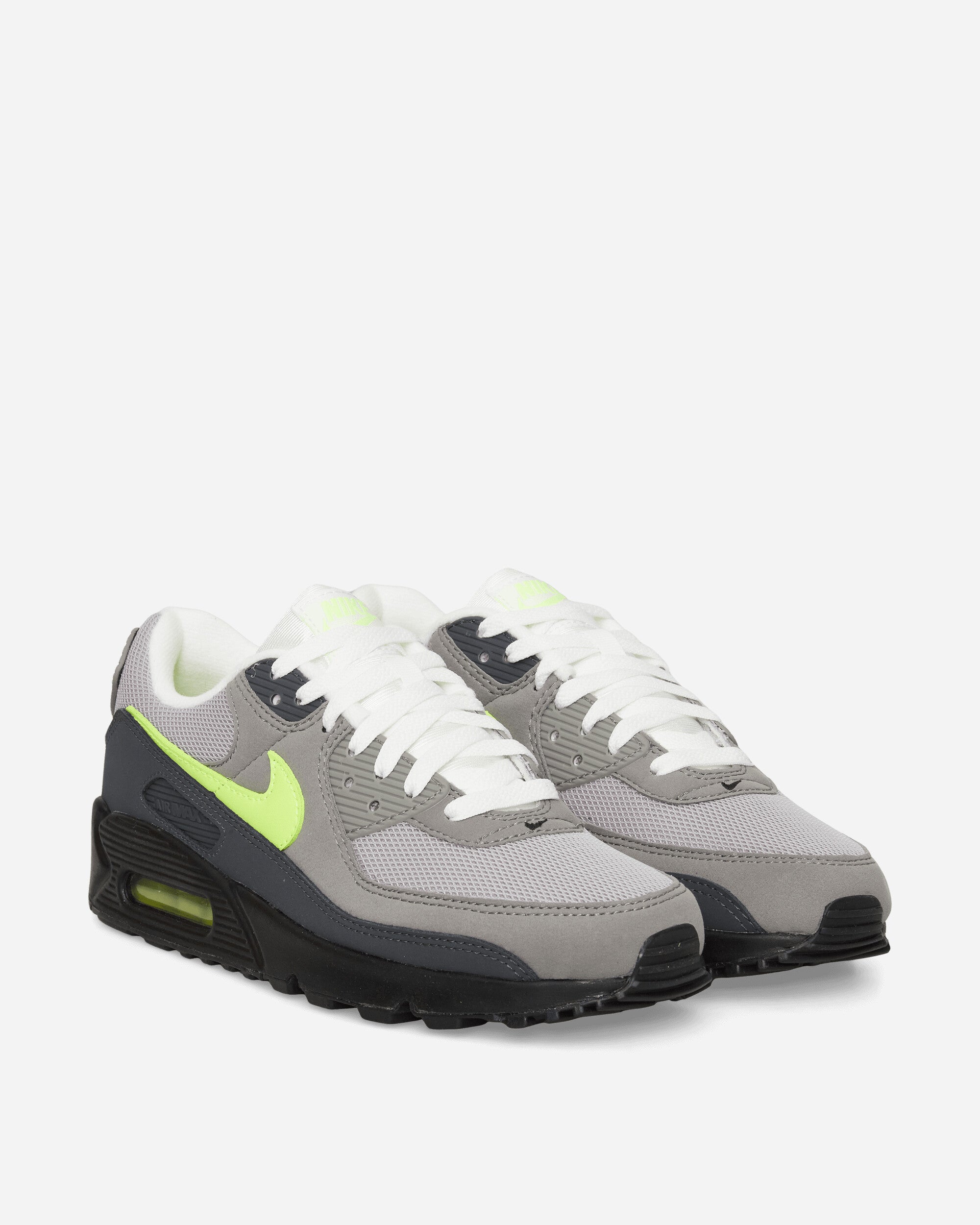 Nike Nike Air Max 90 Men's Shoes Black/Neon Yellow-Anthracite Sneakers Low IQ0289-010