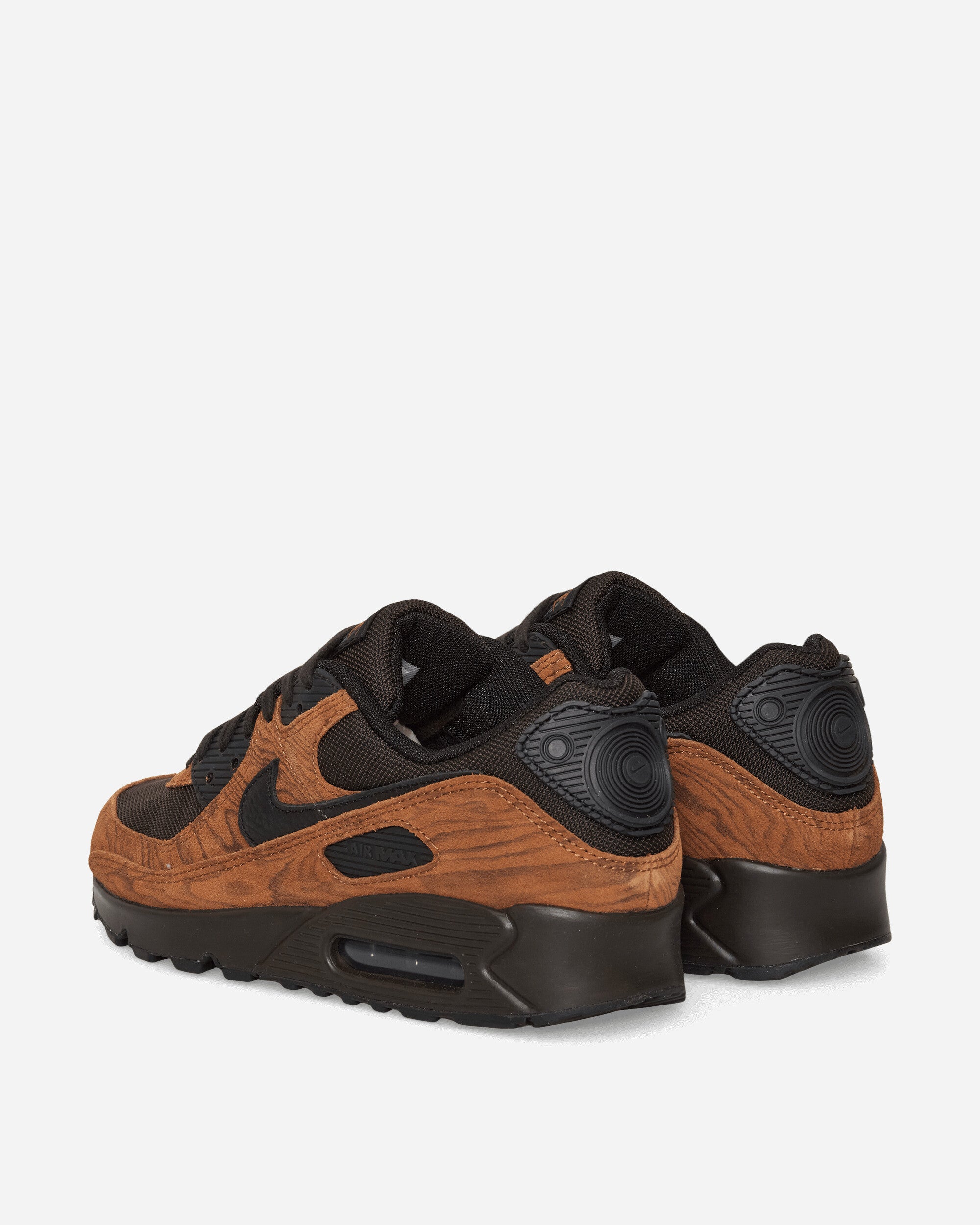 Nike Nike Air Max 90 Premium Men's Shoes Lt British Tan/Black-Velvet Br Sneakers Low IQ0283-281