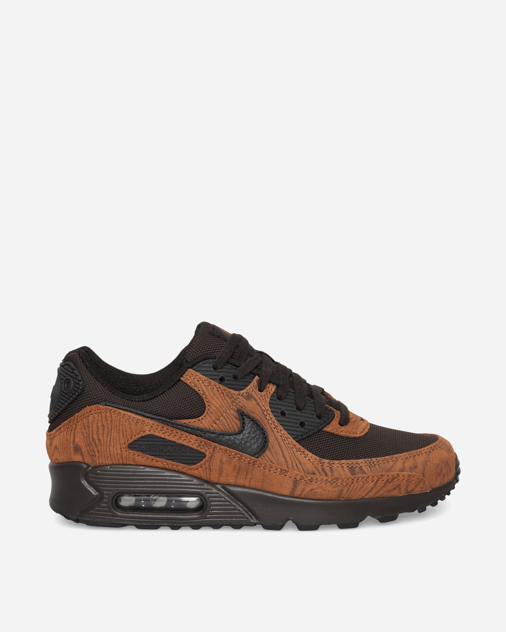 Nike Nike Air Max 90 Premium Men's Shoes Lt British Tan/Black-Velvet Br Sneakers Low IQ0283-281